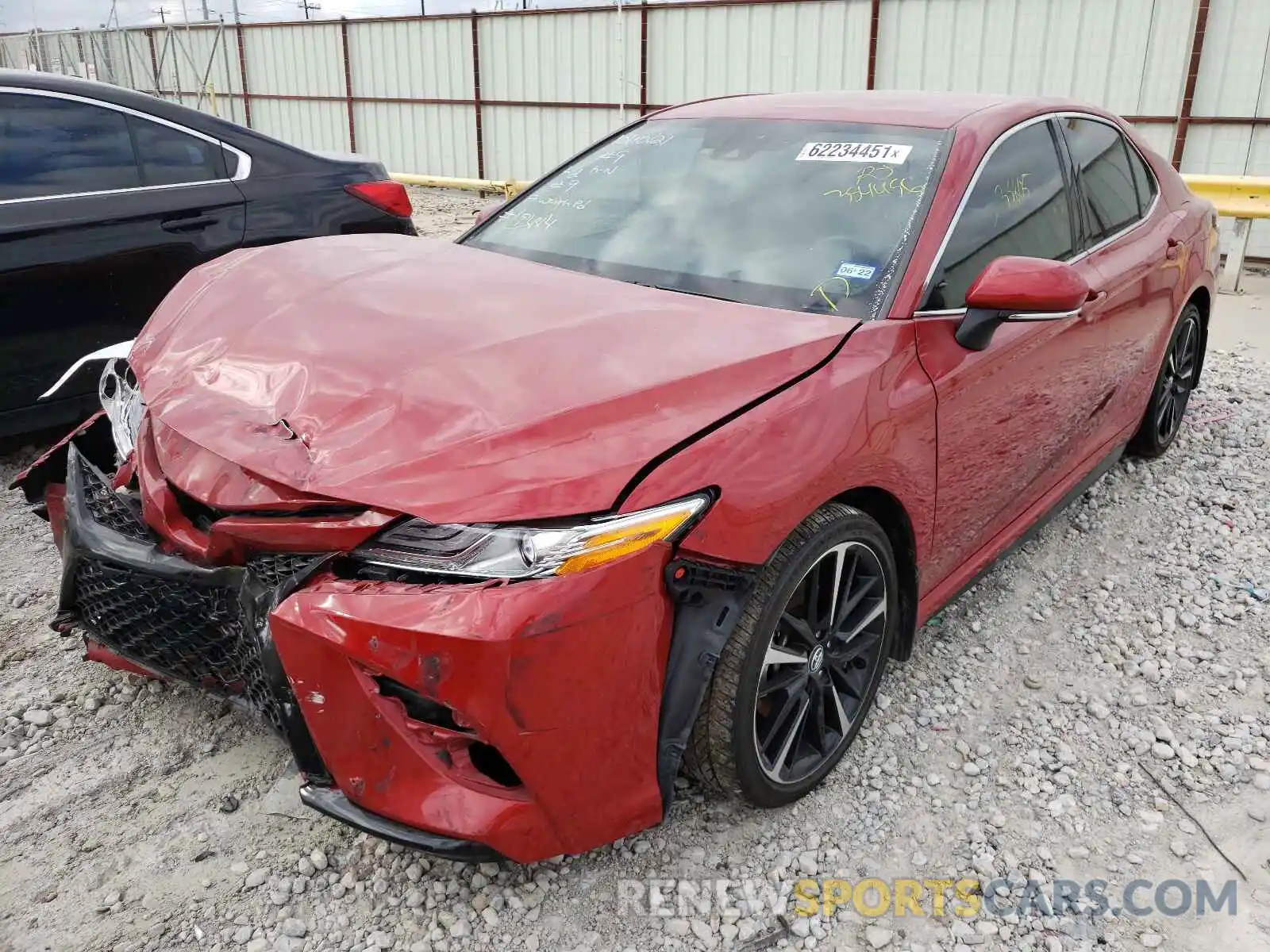 2 Photograph of a damaged car 4T1K61AK5LU354456 TOYOTA CAMRY 2020