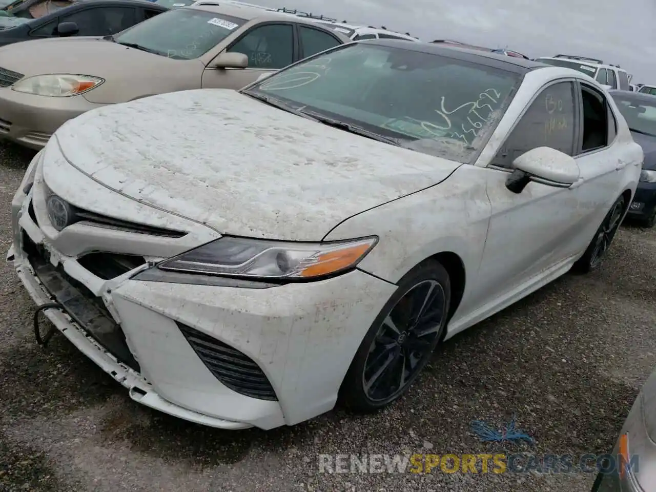 2 Photograph of a damaged car 4T1K61AK5LU361312 TOYOTA CAMRY 2020