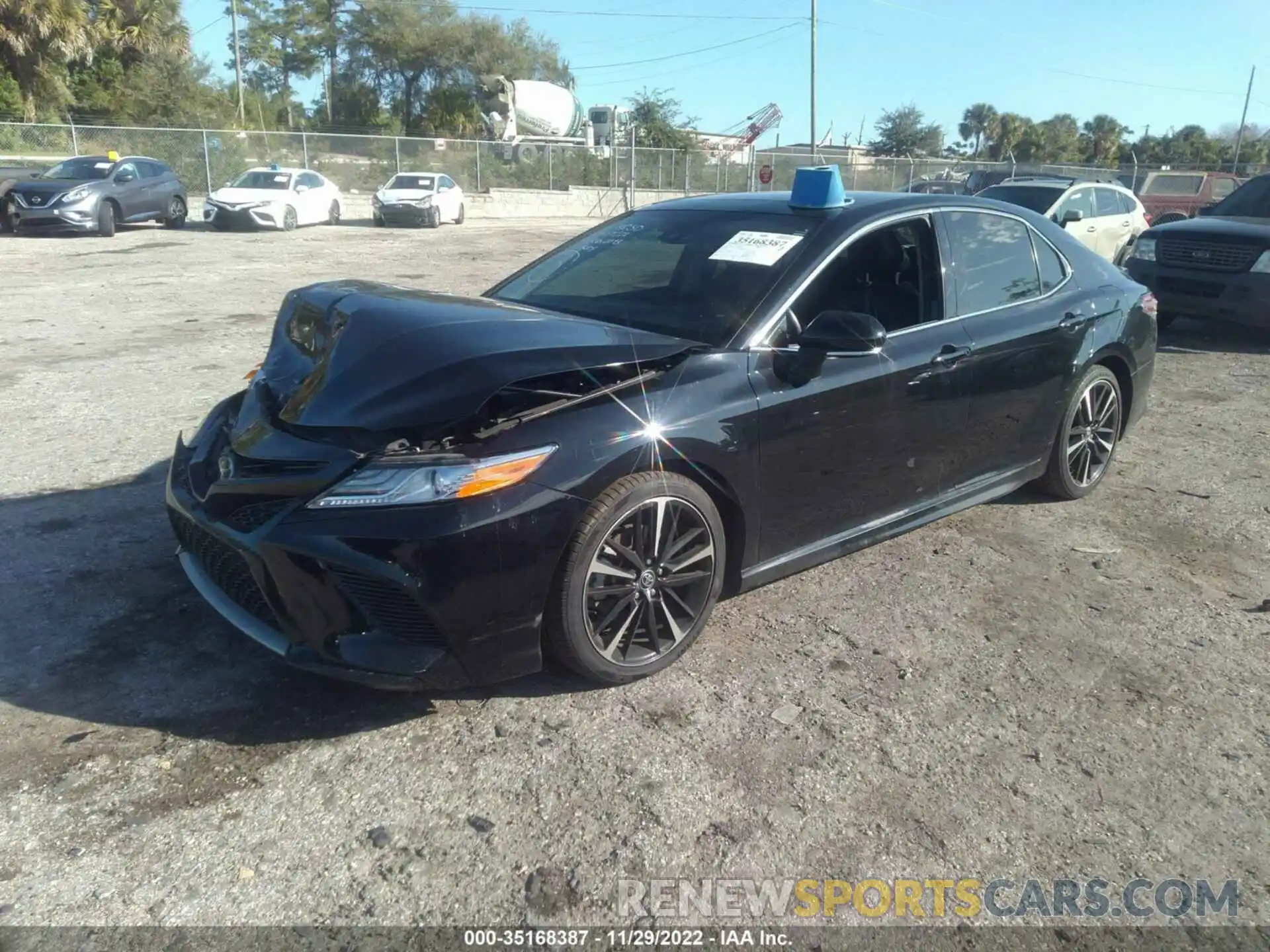 2 Photograph of a damaged car 4T1K61AK5LU363612 TOYOTA CAMRY 2020