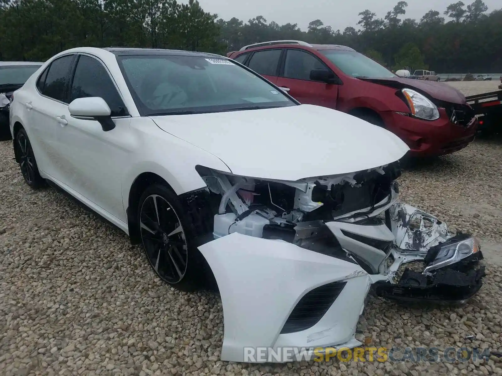 1 Photograph of a damaged car 4T1K61AK5LU373928 TOYOTA CAMRY 2020