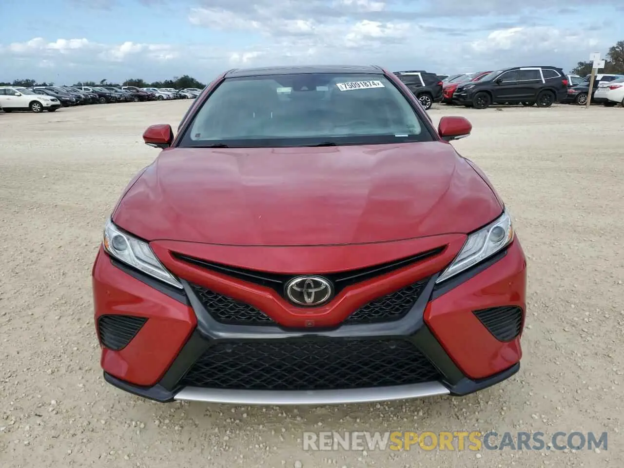 5 Photograph of a damaged car 4T1K61AK5LU376022 TOYOTA CAMRY 2020