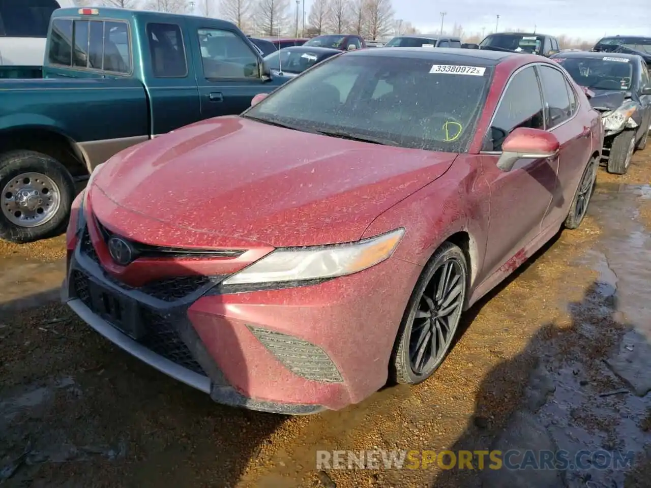 2 Photograph of a damaged car 4T1K61AK5LU377400 TOYOTA CAMRY 2020