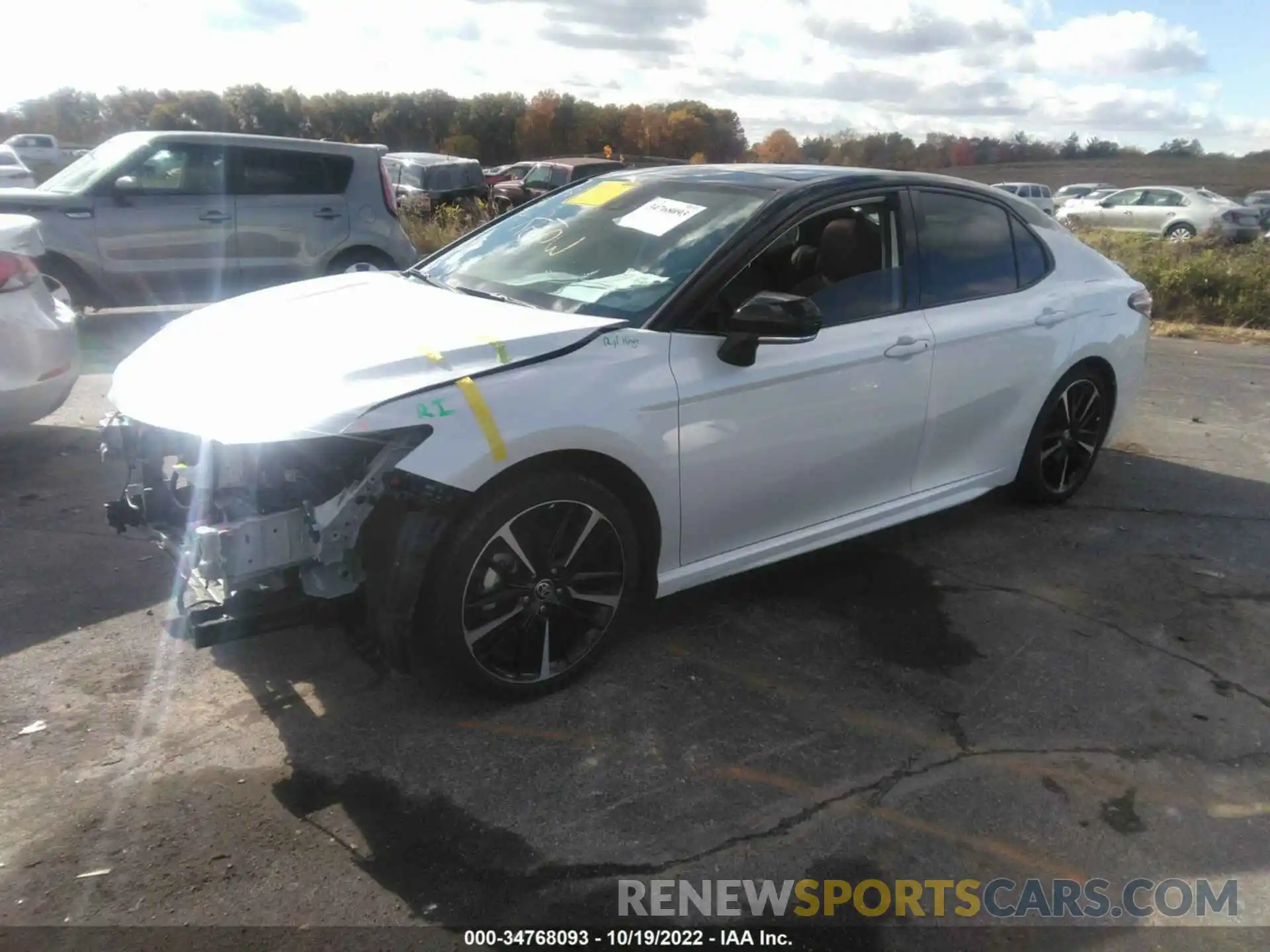 2 Photograph of a damaged car 4T1K61AK5LU383374 TOYOTA CAMRY 2020