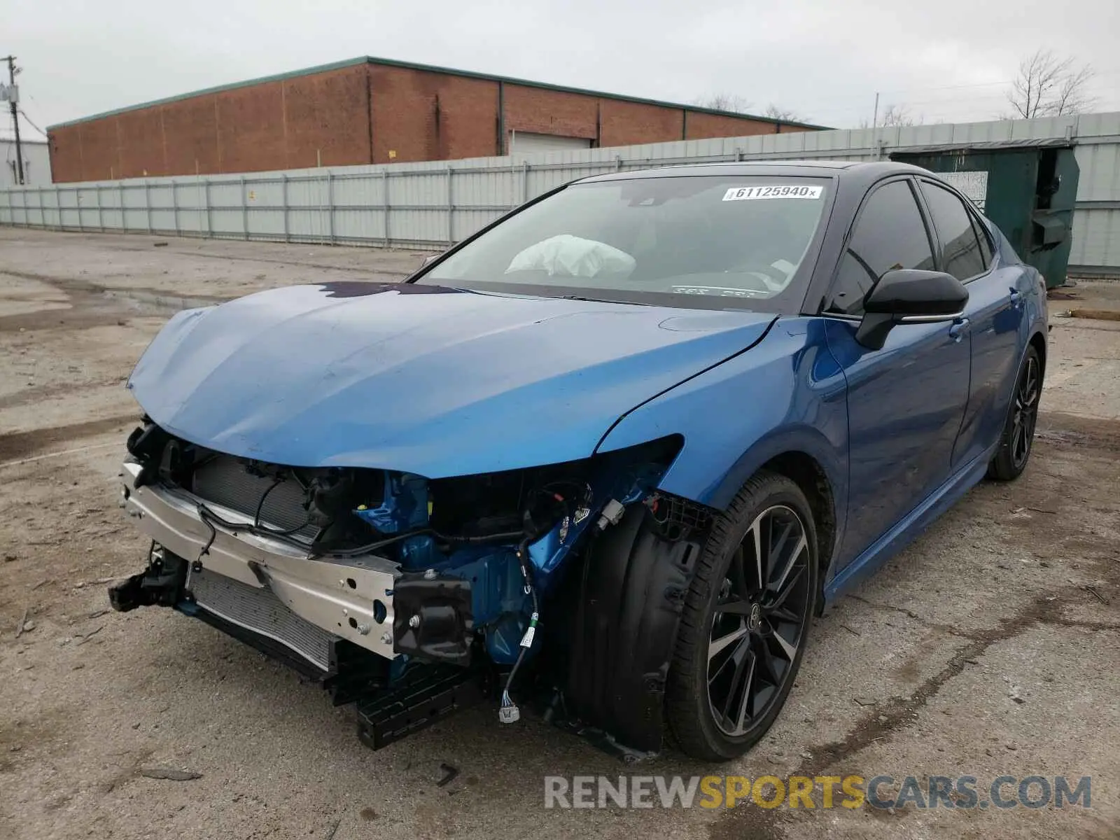 2 Photograph of a damaged car 4T1K61AK5LU387666 TOYOTA CAMRY 2020