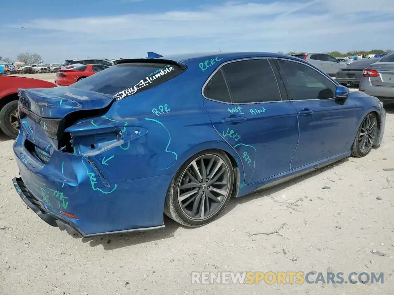 3 Photograph of a damaged car 4T1K61AK5LU397954 TOYOTA CAMRY 2020