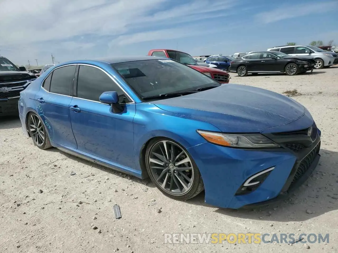 4 Photograph of a damaged car 4T1K61AK5LU397954 TOYOTA CAMRY 2020