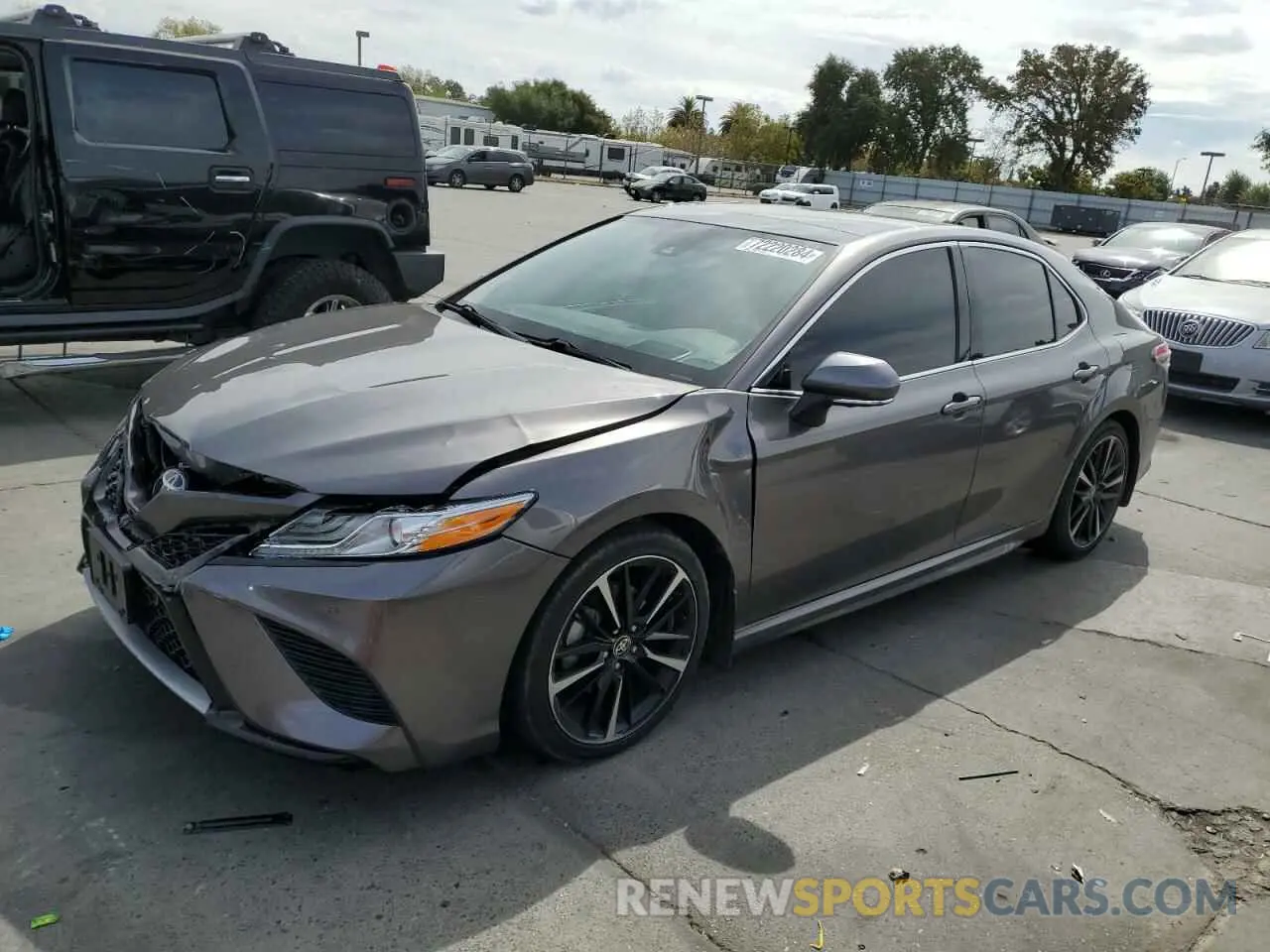 1 Photograph of a damaged car 4T1K61AK5LU503951 TOYOTA CAMRY 2020