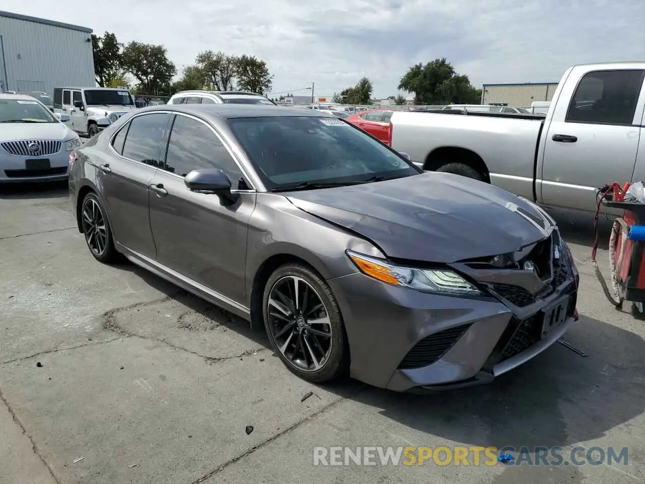 4 Photograph of a damaged car 4T1K61AK5LU503951 TOYOTA CAMRY 2020