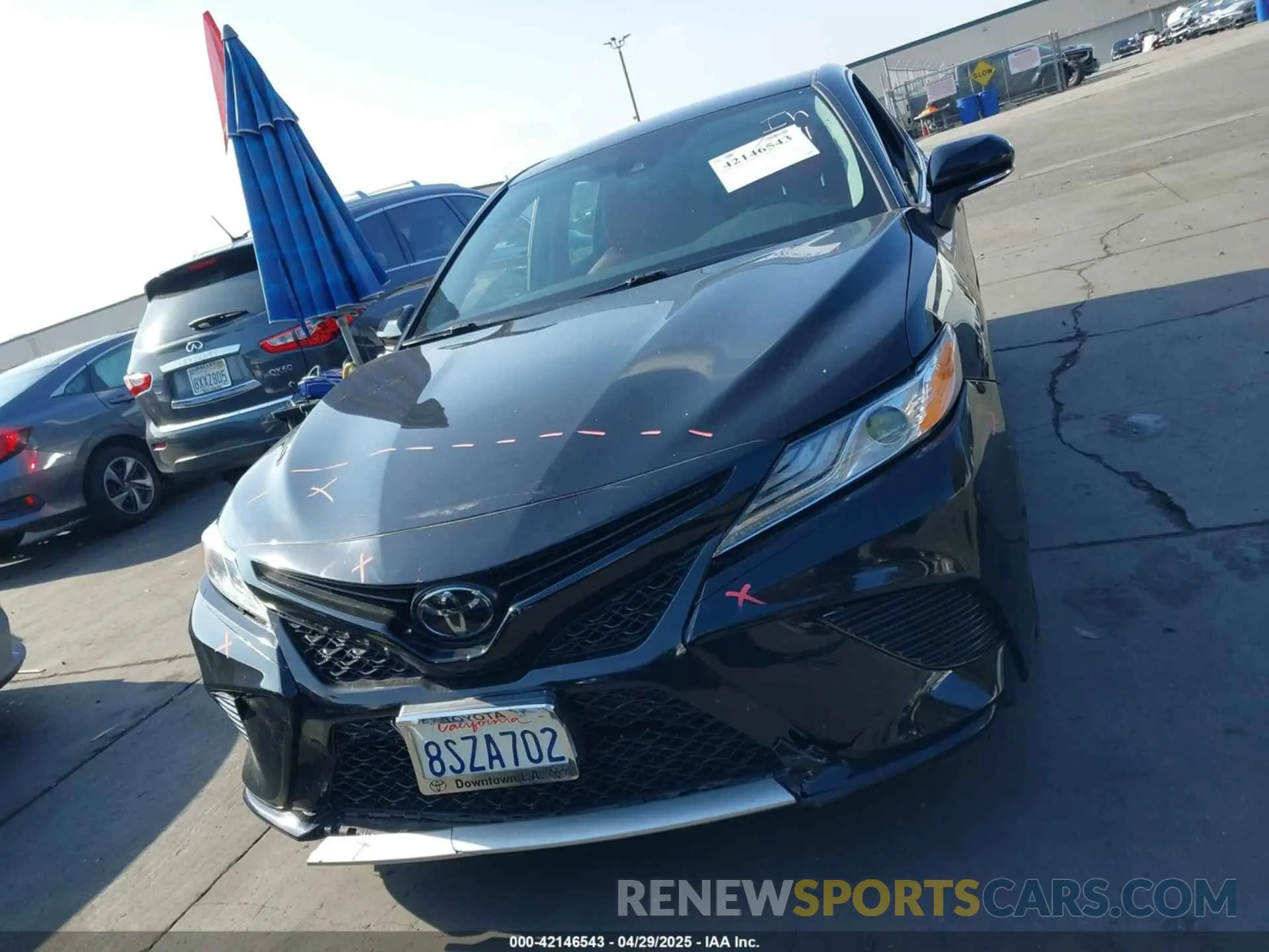 11 Photograph of a damaged car 4T1K61AK5LU507269 TOYOTA CAMRY 2020