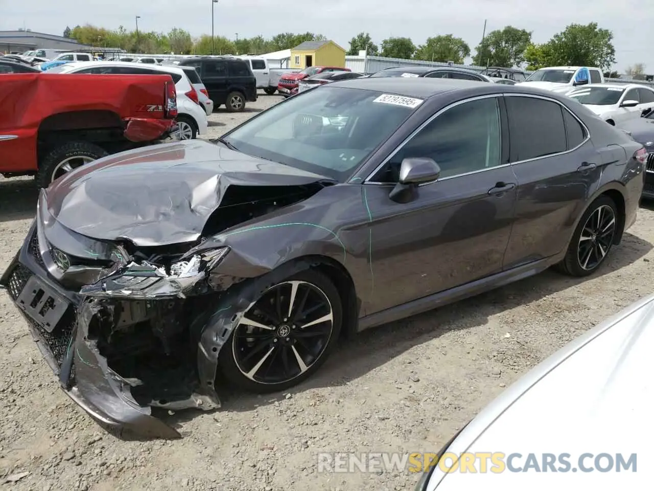 1 Photograph of a damaged car 4T1K61AK5LU867559 TOYOTA CAMRY 2020
