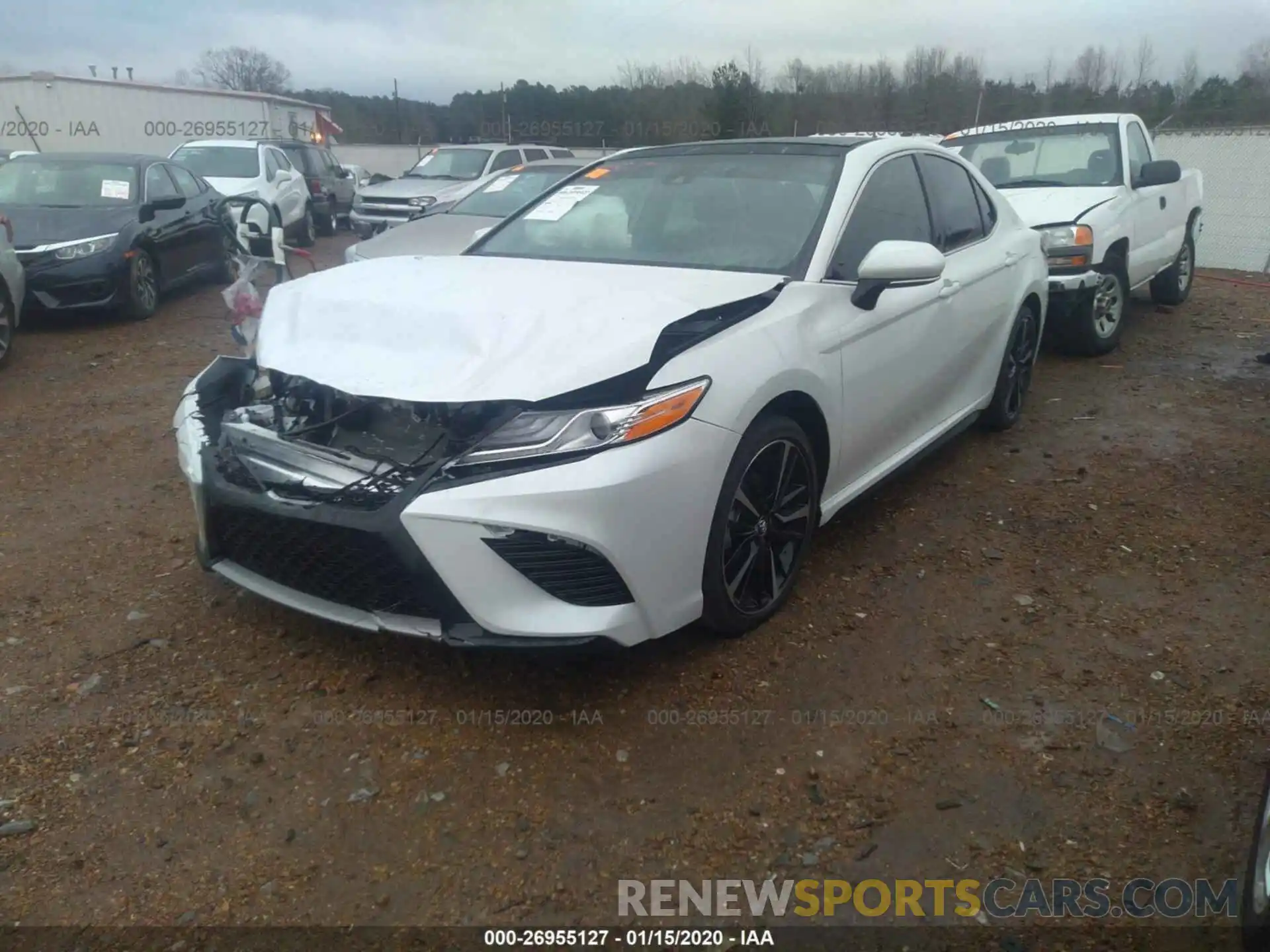 2 Photograph of a damaged car 4T1K61AK5LU895443 TOYOTA CAMRY 2020