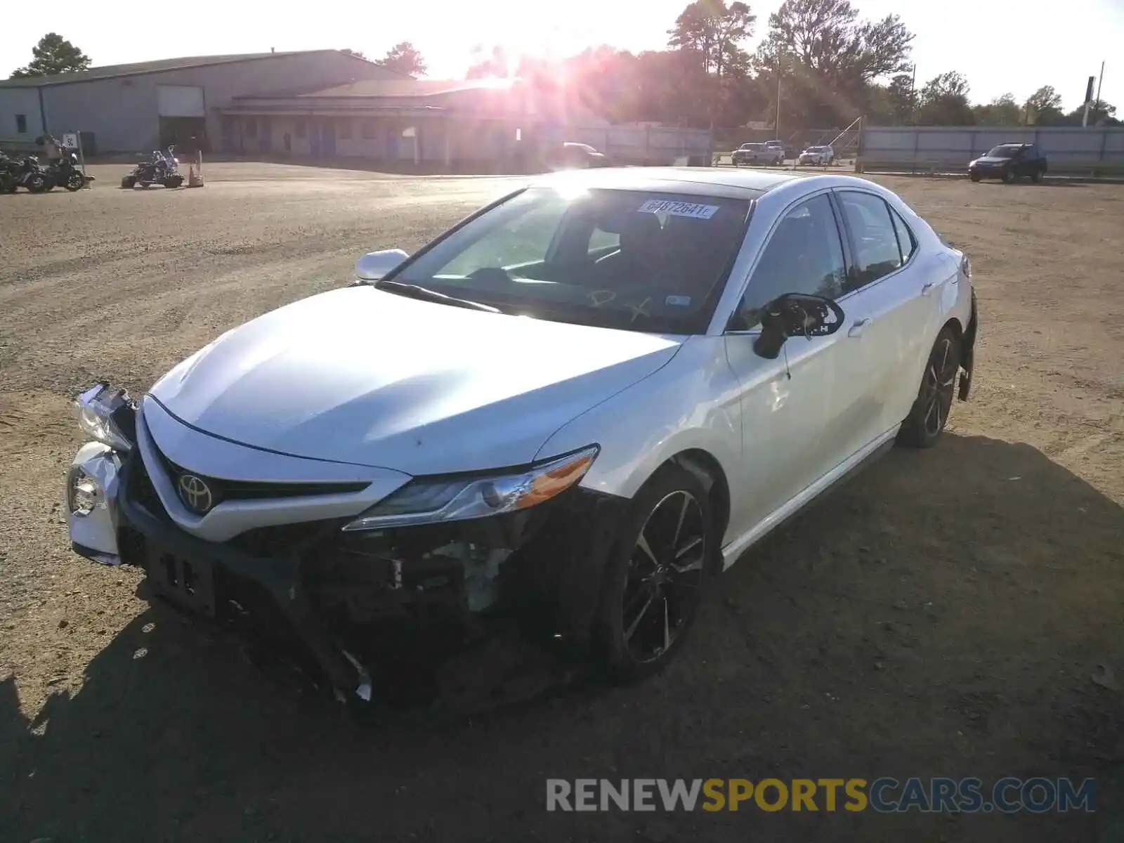 2 Photograph of a damaged car 4T1K61AK5LU956001 TOYOTA CAMRY 2020