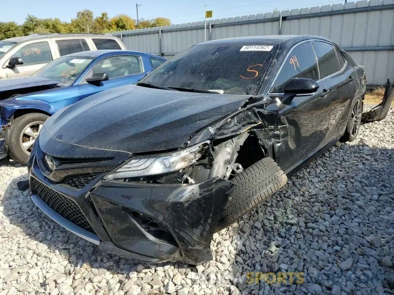 2 Photograph of a damaged car 4T1K61AK5LU957083 TOYOTA CAMRY 2020