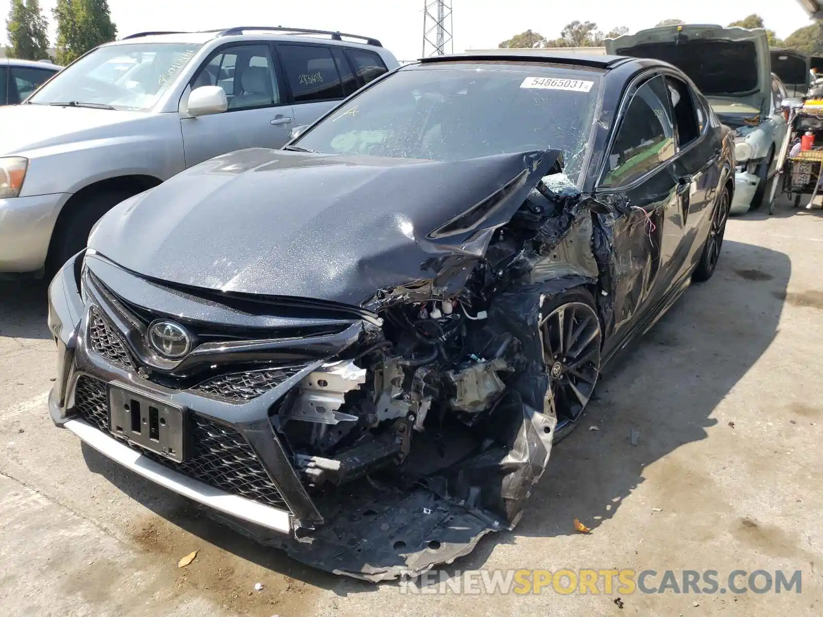 9 Photograph of a damaged car 4T1K61AK5LU995896 TOYOTA CAMRY 2020