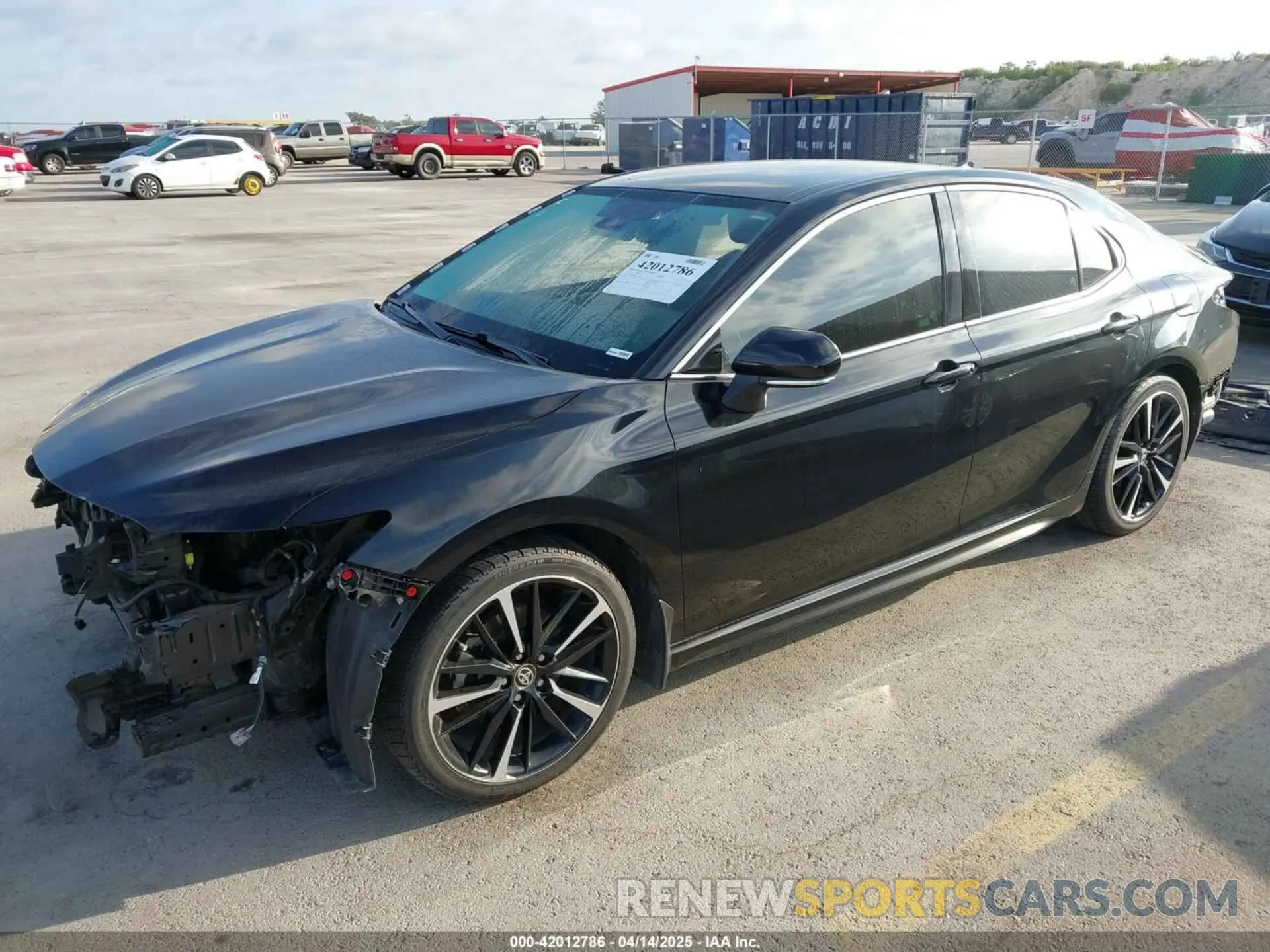 2 Photograph of a damaged car 4T1K61AK5LU997261 TOYOTA CAMRY 2020