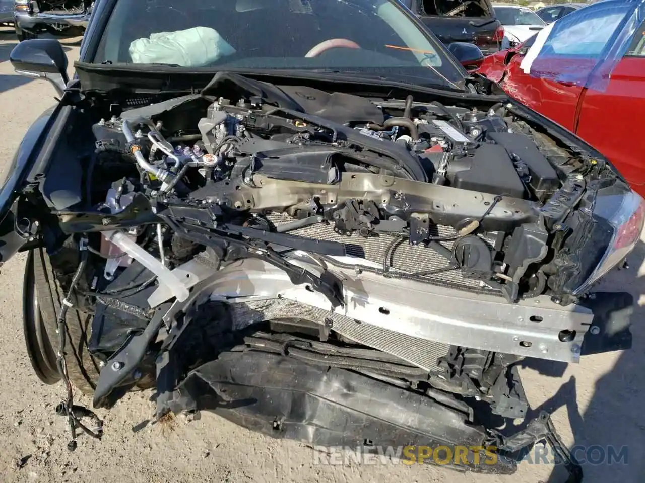 9 Photograph of a damaged car 4T1K61AK6LU320039 TOYOTA CAMRY 2020