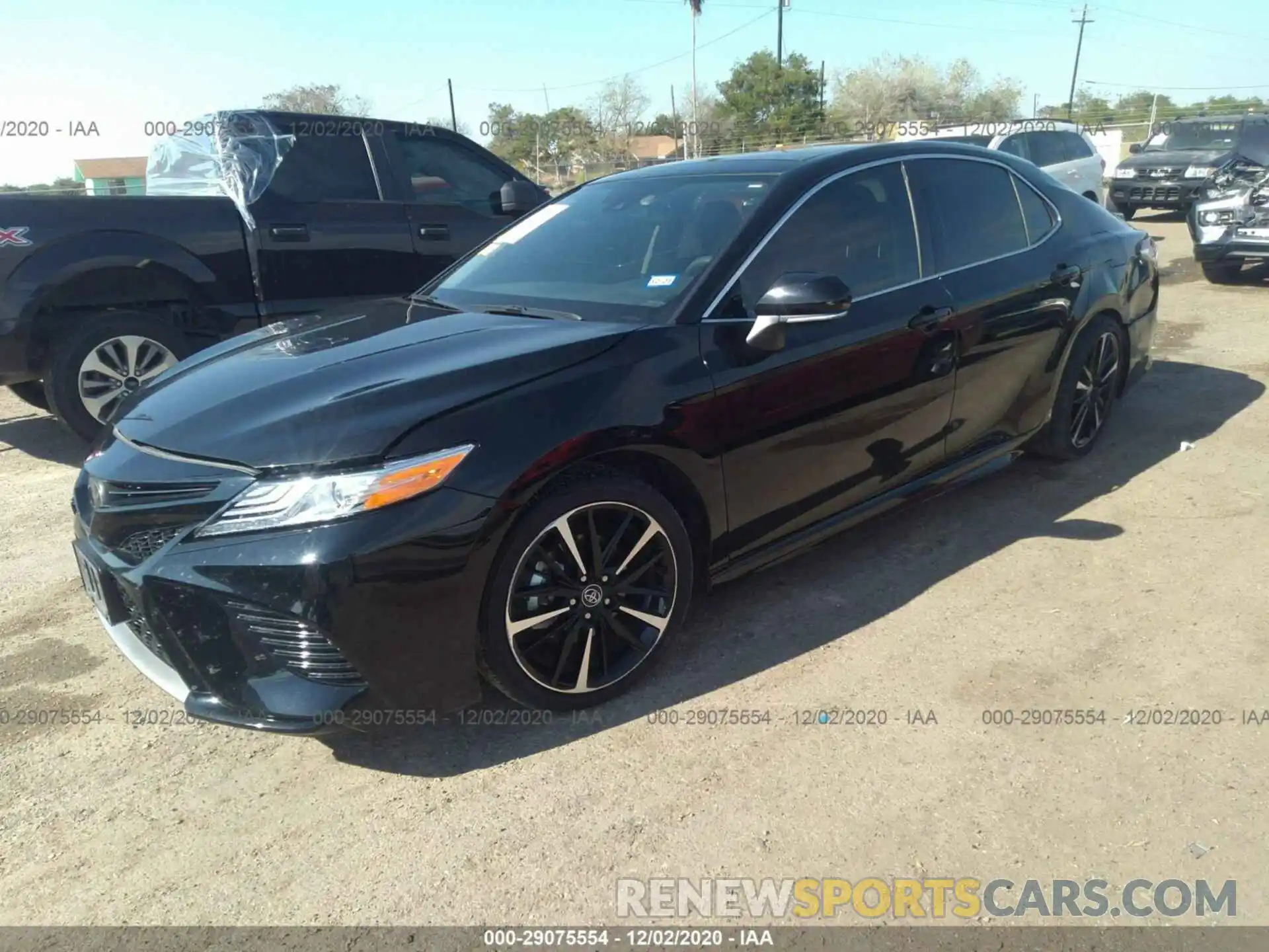 2 Photograph of a damaged car 4T1K61AK6LU325323 TOYOTA CAMRY 2020