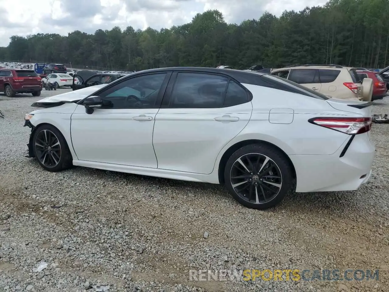 2 Photograph of a damaged car 4T1K61AK6LU360833 TOYOTA CAMRY 2020