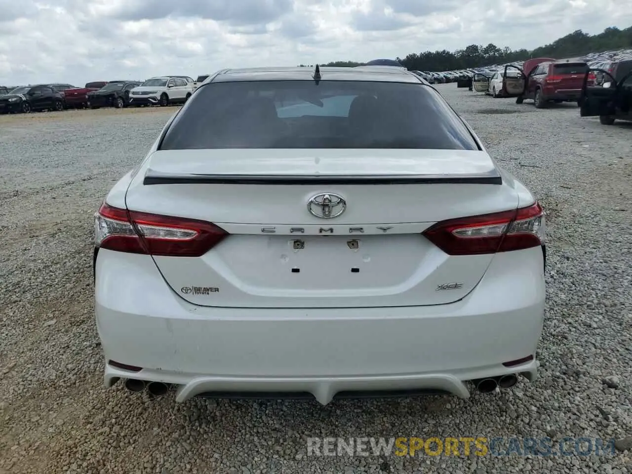 6 Photograph of a damaged car 4T1K61AK6LU360833 TOYOTA CAMRY 2020