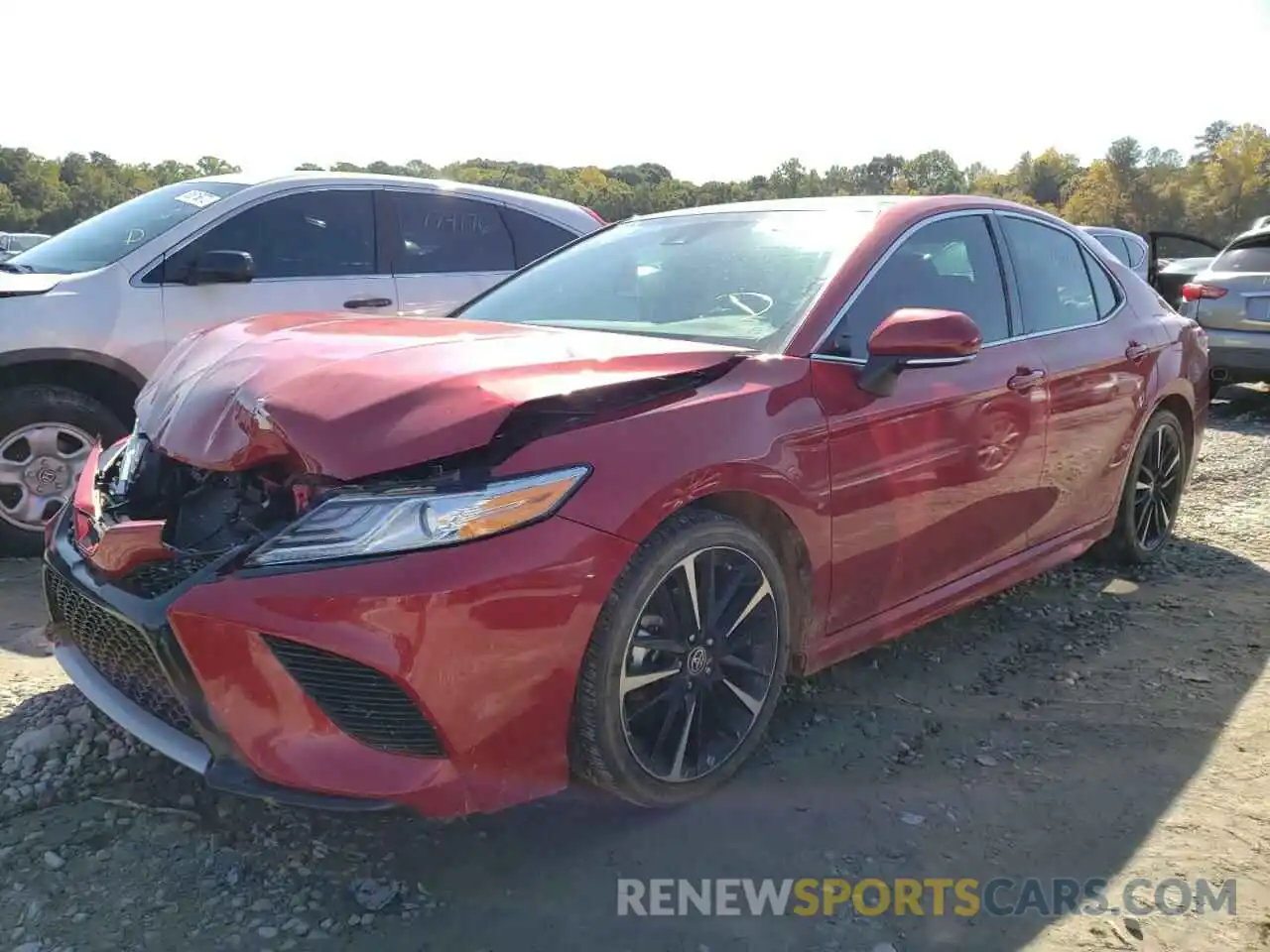 2 Photograph of a damaged car 4T1K61AK6LU363294 TOYOTA CAMRY 2020