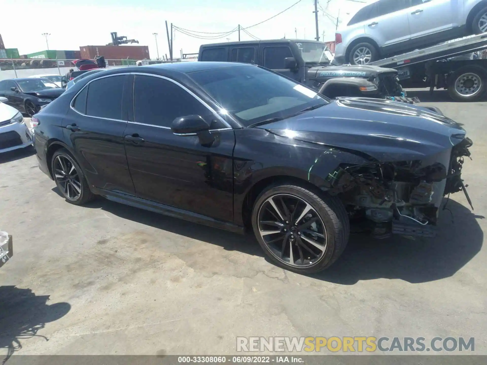 1 Photograph of a damaged car 4T1K61AK6LU368754 TOYOTA CAMRY 2020