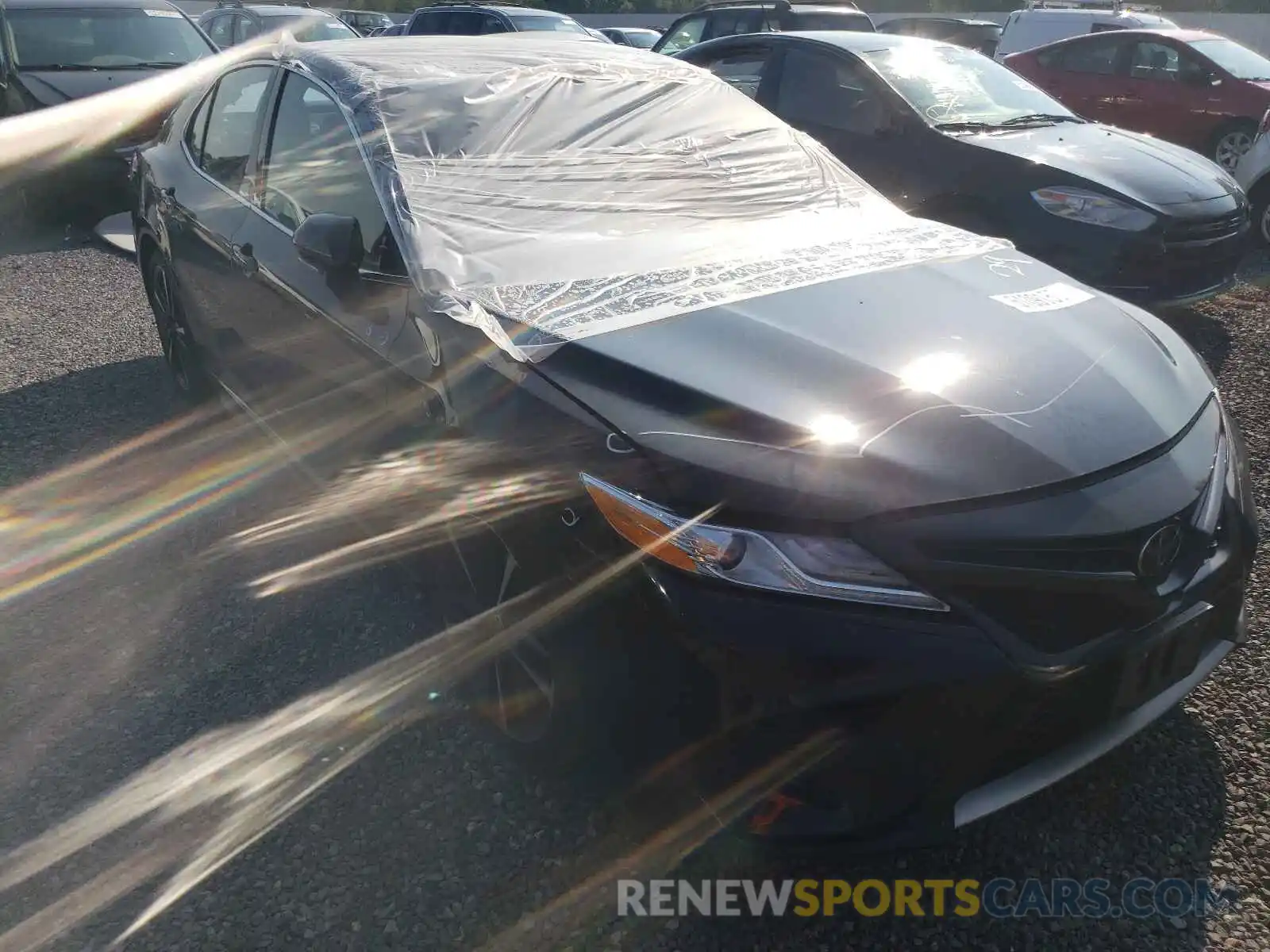 1 Photograph of a damaged car 4T1K61AK6LU382511 TOYOTA CAMRY 2020