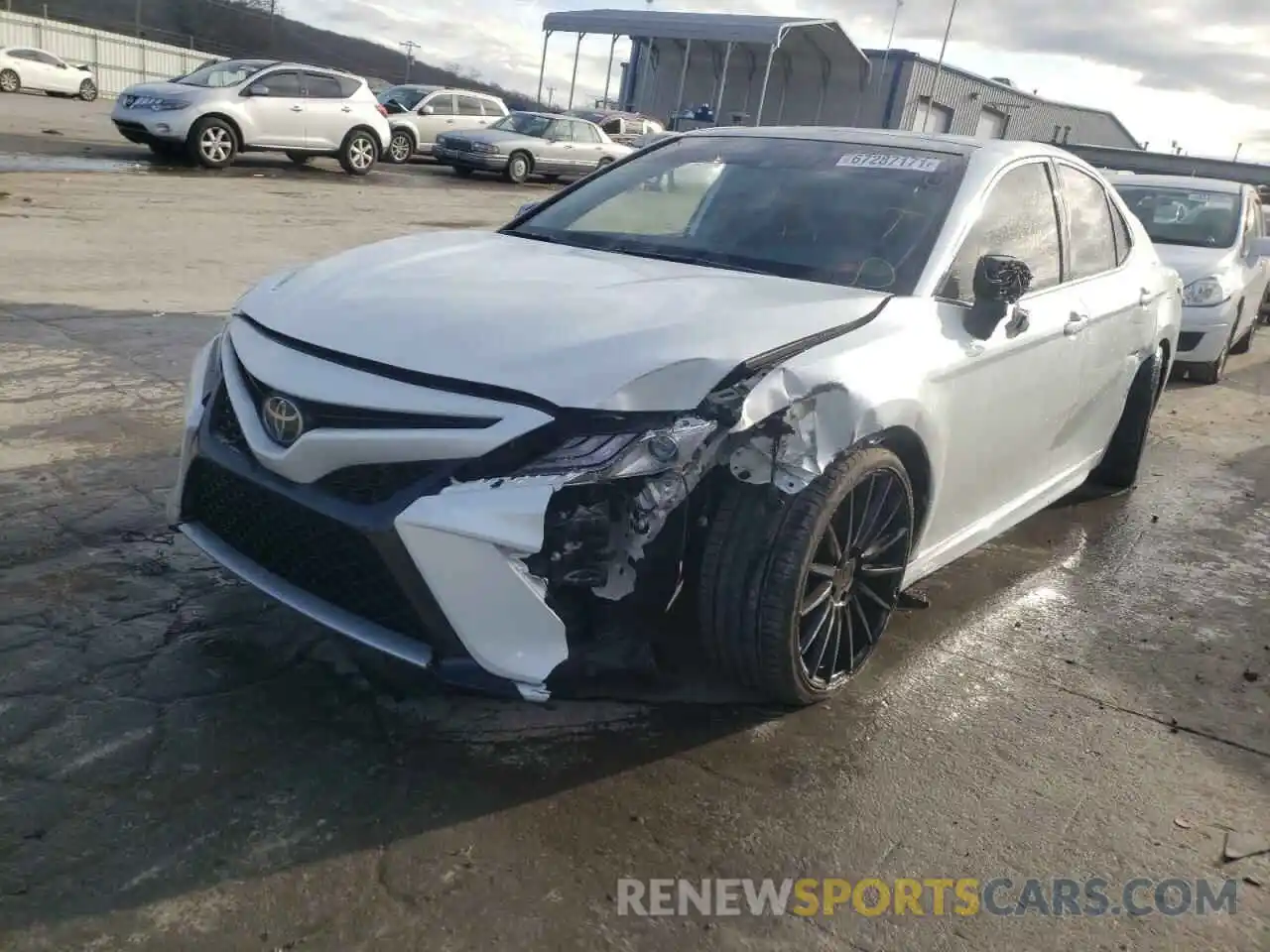 2 Photograph of a damaged car 4T1K61AK6LU395260 TOYOTA CAMRY 2020