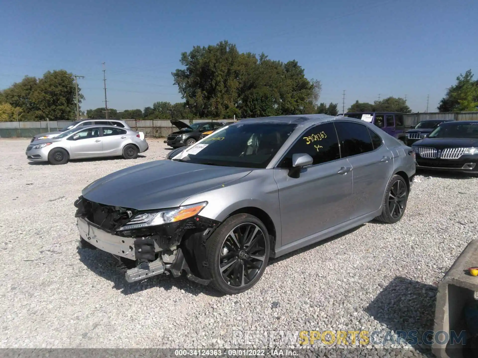 2 Photograph of a damaged car 4T1K61AK6LU397316 TOYOTA CAMRY 2020