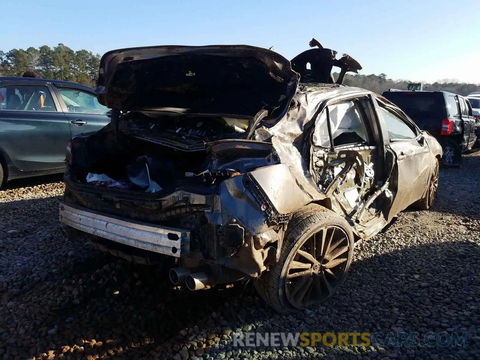 4 Photograph of a damaged car 4T1K61AK6LU897007 TOYOTA CAMRY 2020