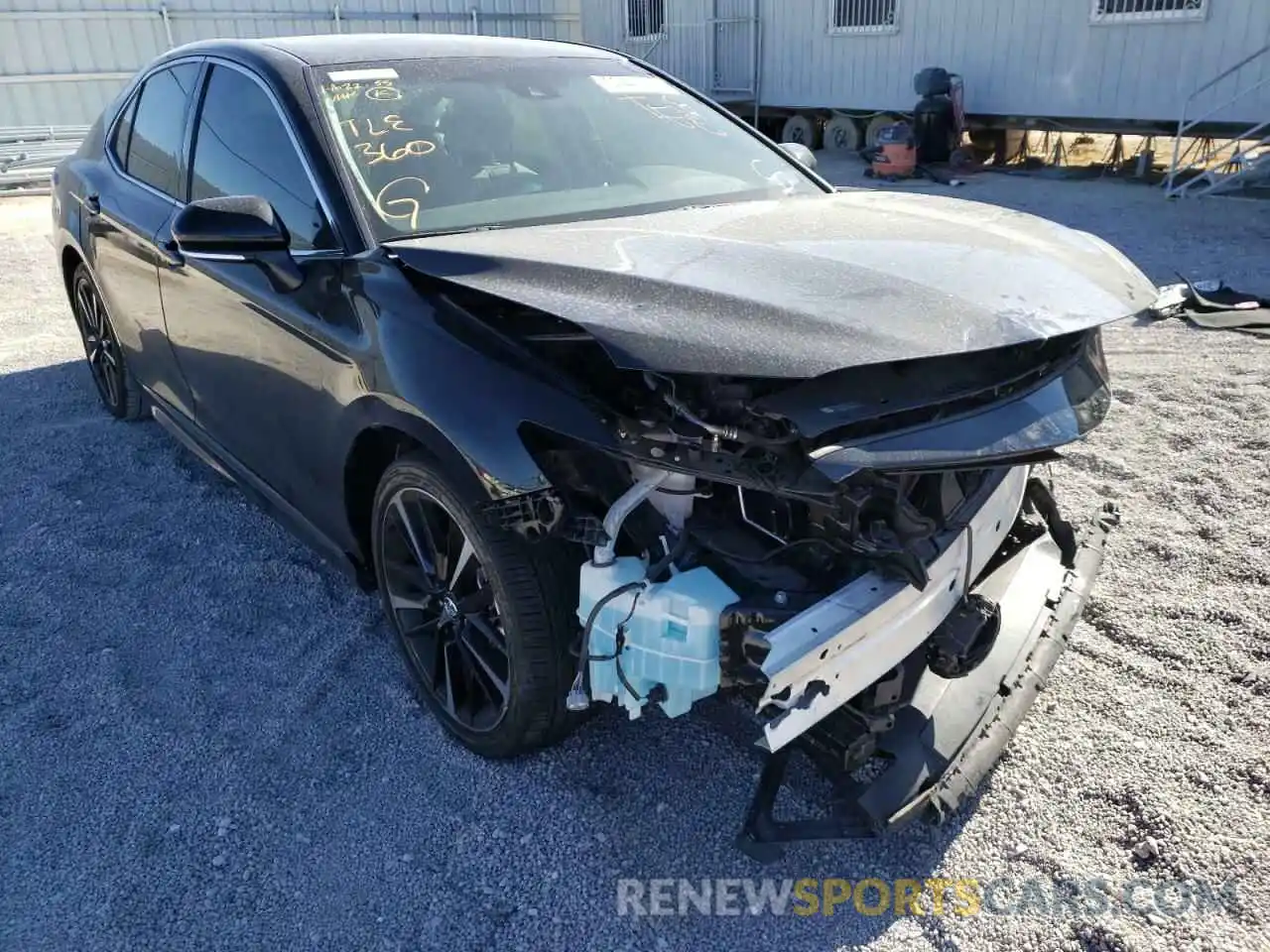 1 Photograph of a damaged car 4T1K61AK6LU921855 TOYOTA CAMRY 2020