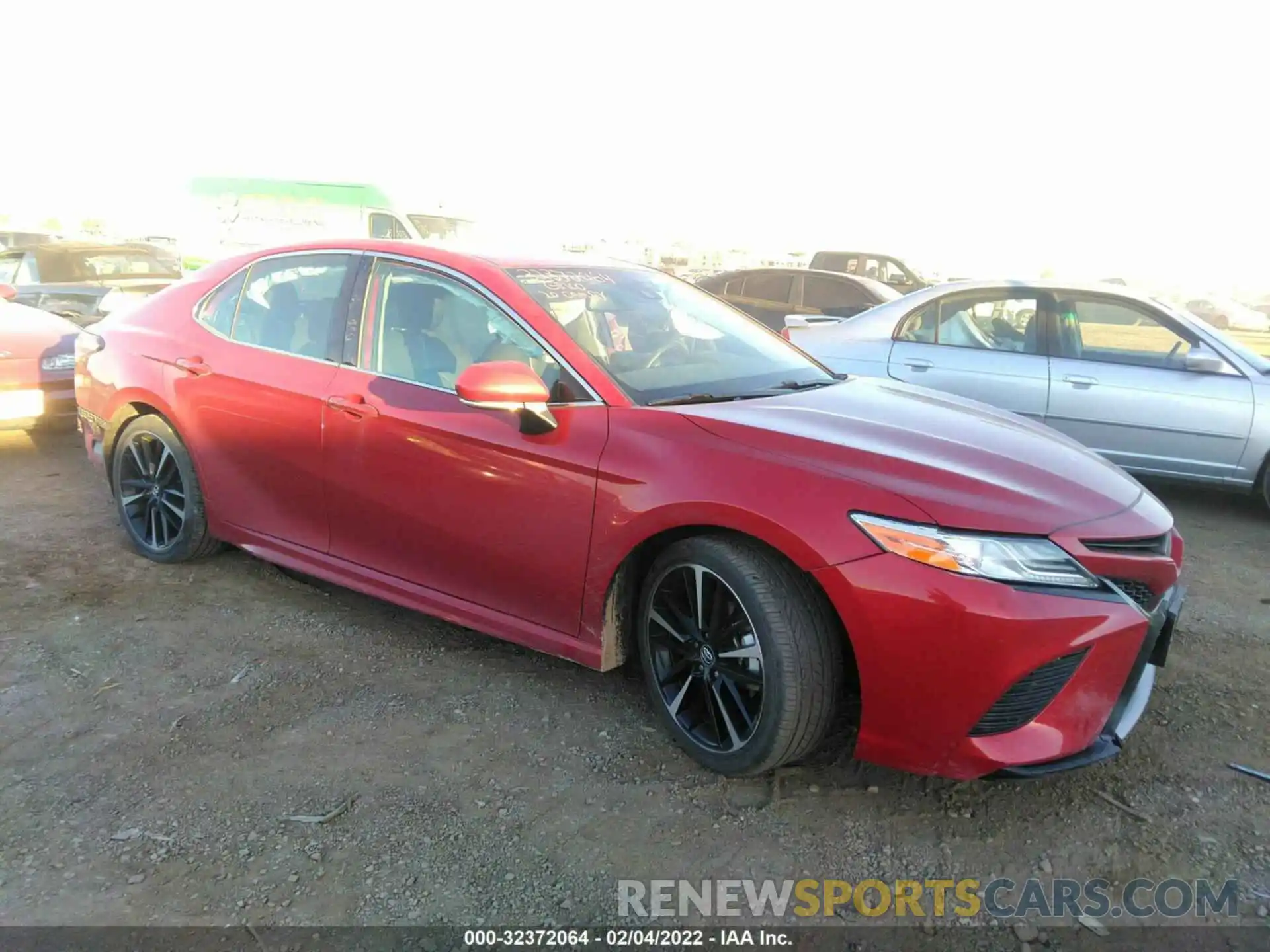 1 Photograph of a damaged car 4T1K61AK7LU301712 TOYOTA CAMRY 2020