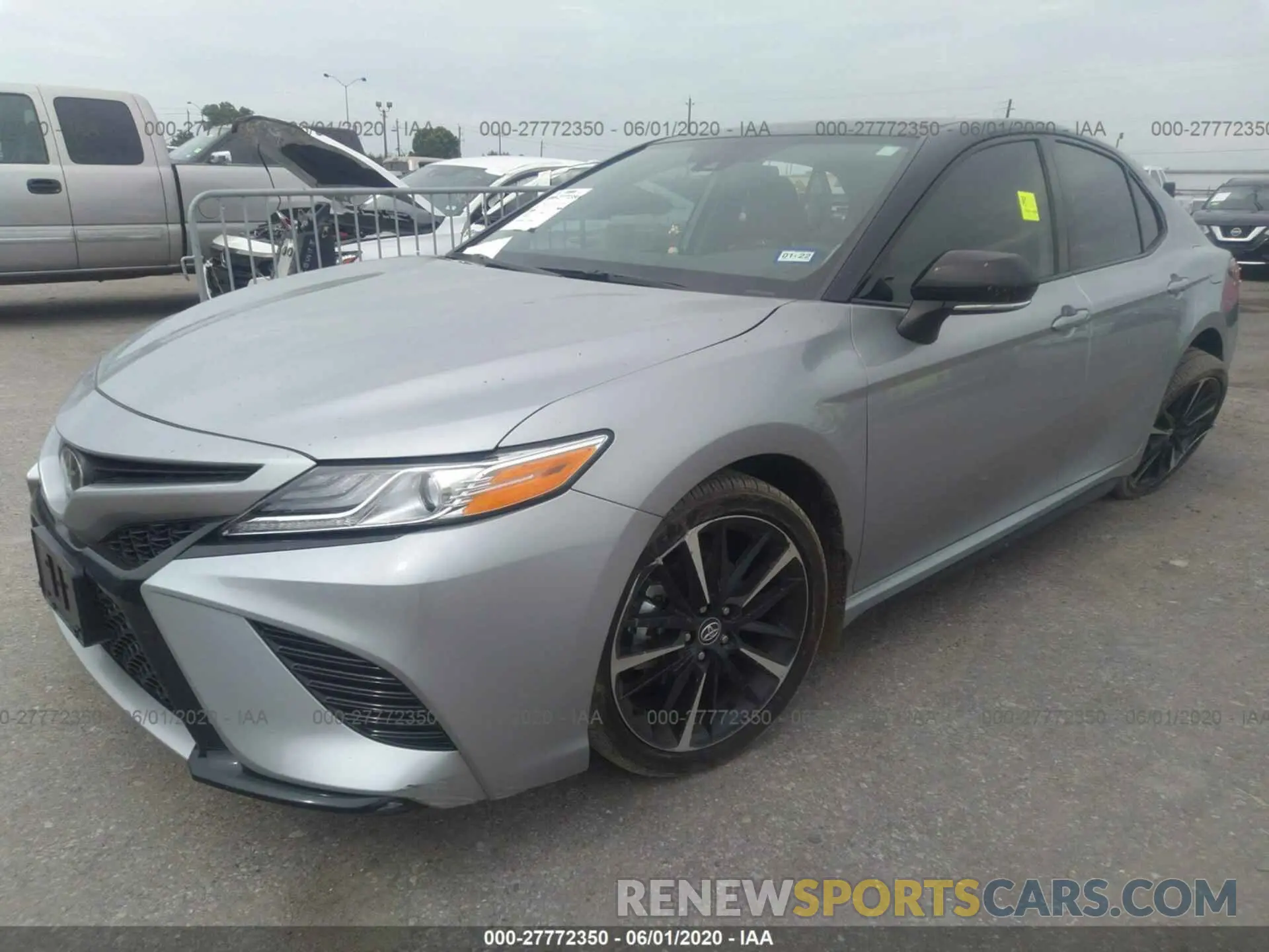 2 Photograph of a damaged car 4T1K61AK7LU308935 TOYOTA CAMRY 2020