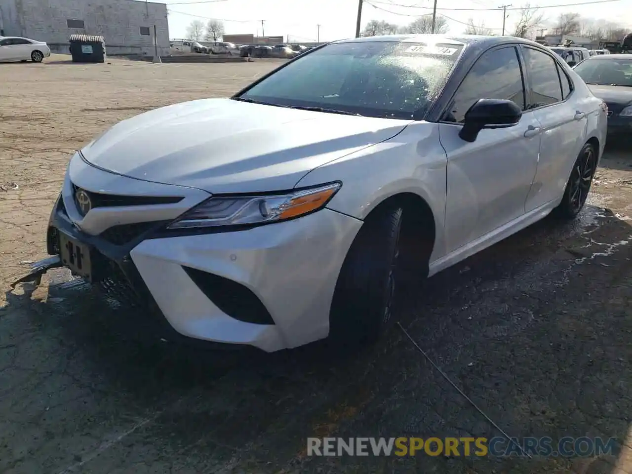 1 Photograph of a damaged car 4T1K61AK7LU334564 TOYOTA CAMRY 2020