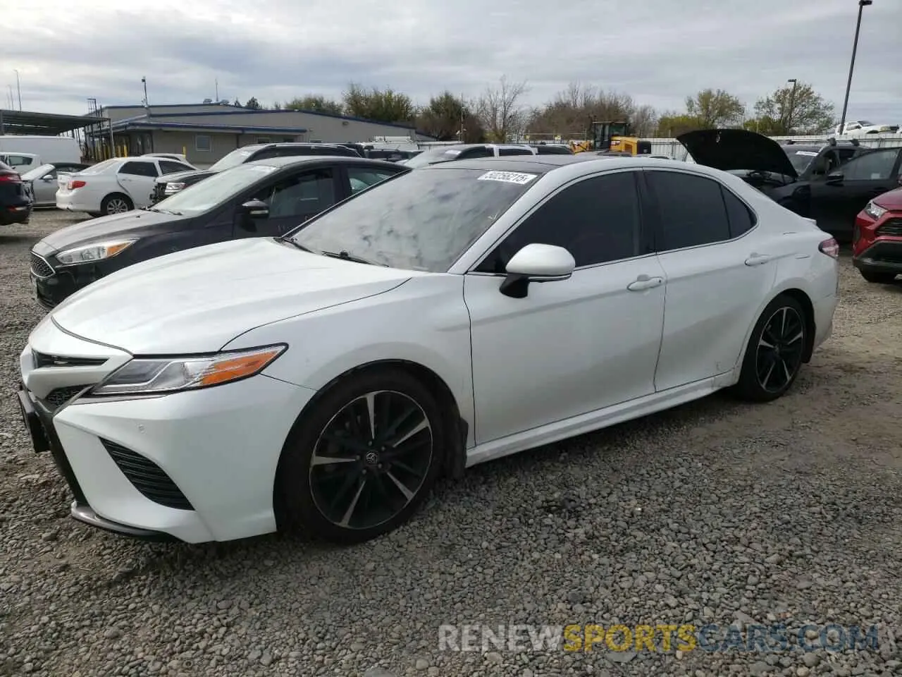 1 Photograph of a damaged car 4T1K61AK7LU346603 TOYOTA CAMRY 2020