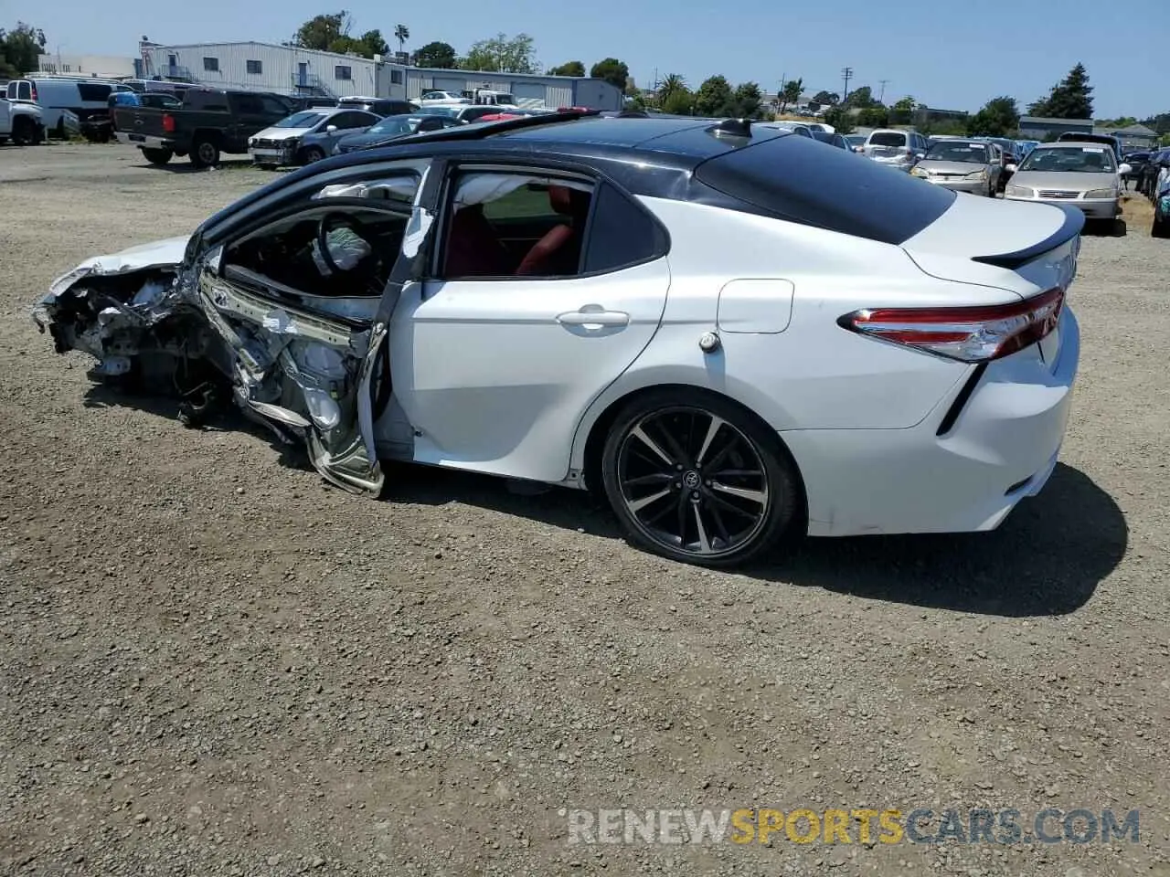 2 Photograph of a damaged car 4T1K61AK7LU355009 TOYOTA CAMRY 2020