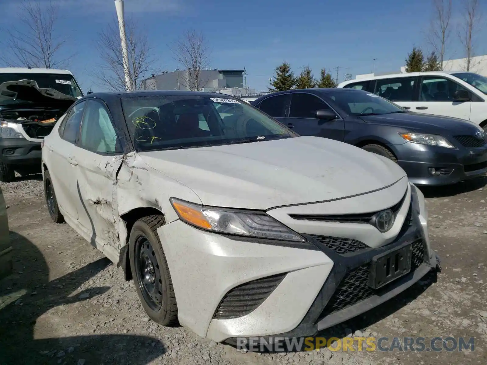 1 Photograph of a damaged car 4T1K61AK7LU355687 TOYOTA CAMRY 2020