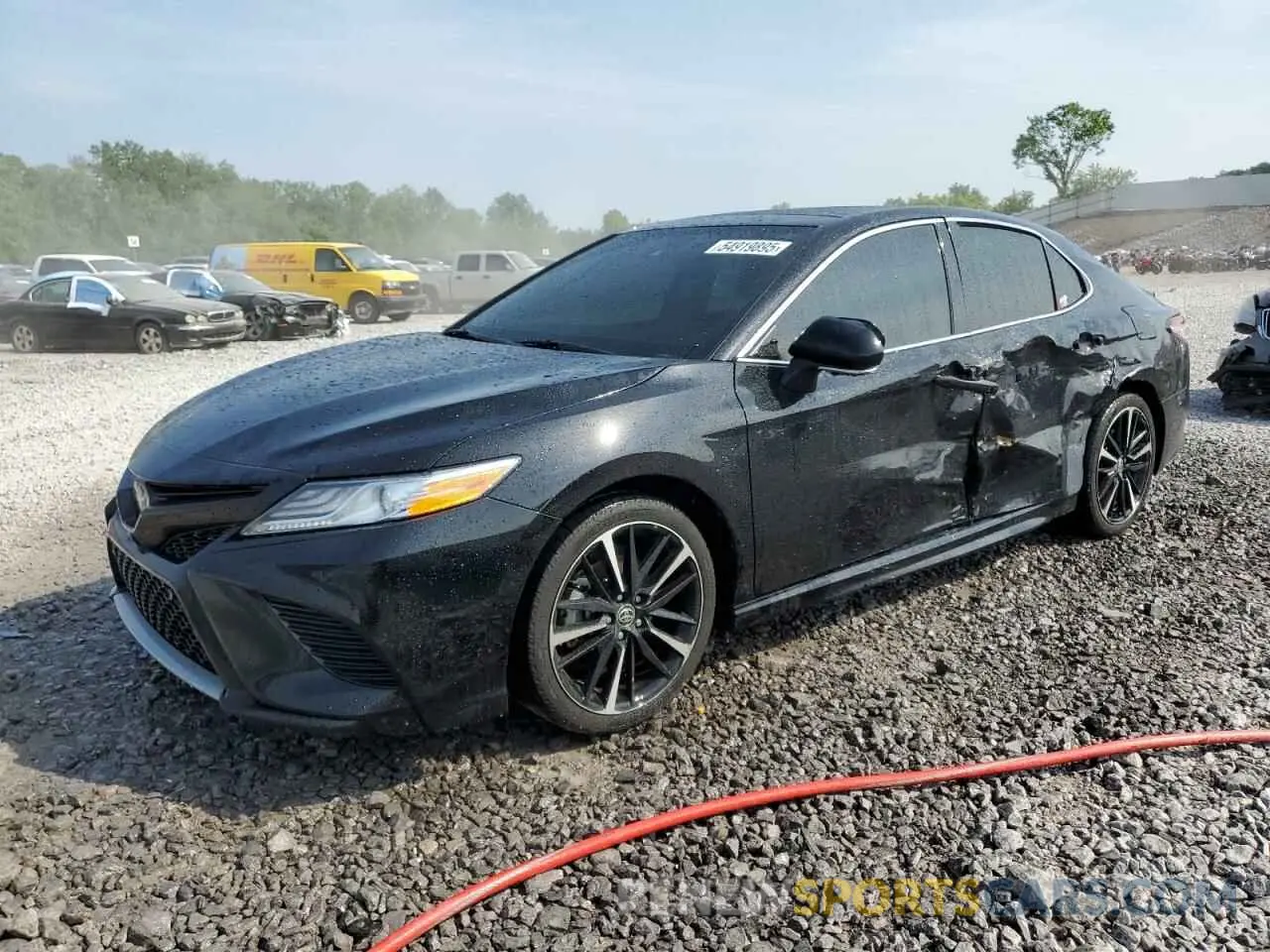 1 Photograph of a damaged car 4T1K61AK7LU364051 TOYOTA CAMRY 2020