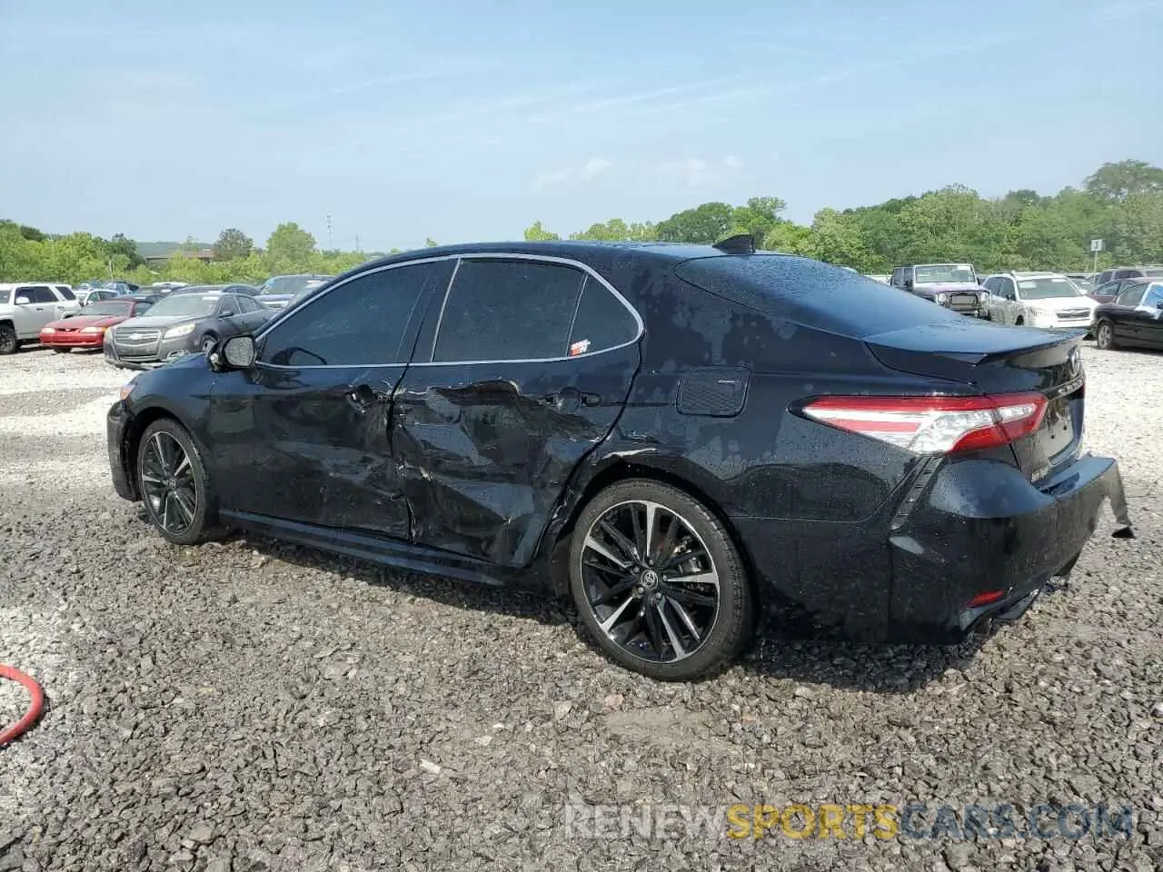 2 Photograph of a damaged car 4T1K61AK7LU364051 TOYOTA CAMRY 2020