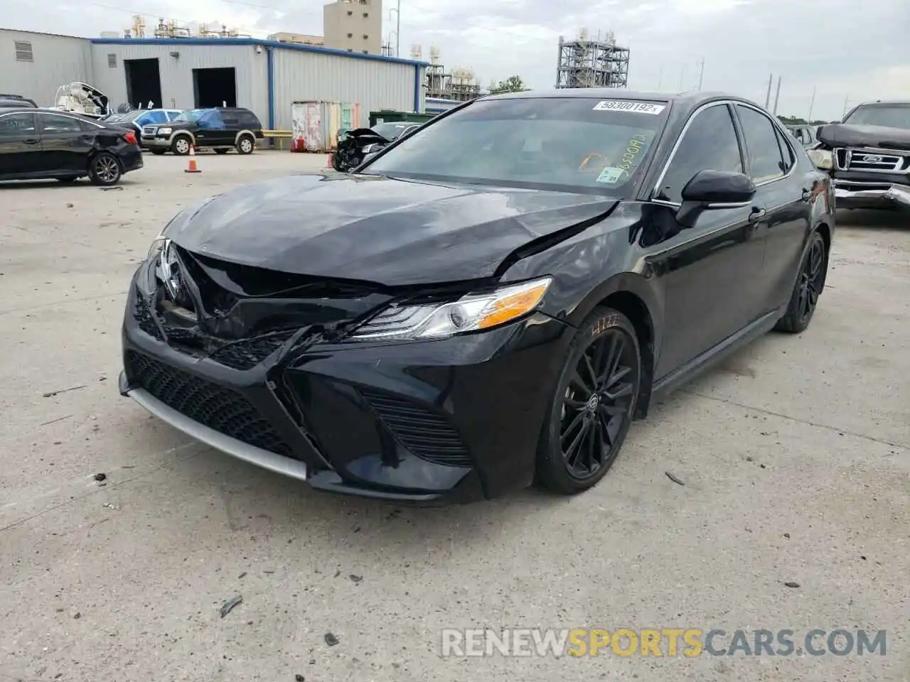 2 Photograph of a damaged car 4T1K61AK7LU365135 TOYOTA CAMRY 2020