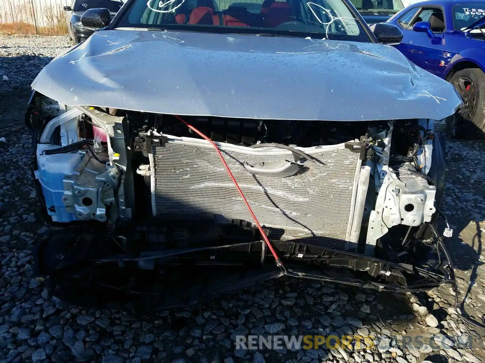 9 Photograph of a damaged car 4T1K61AK7LU368133 TOYOTA CAMRY 2020