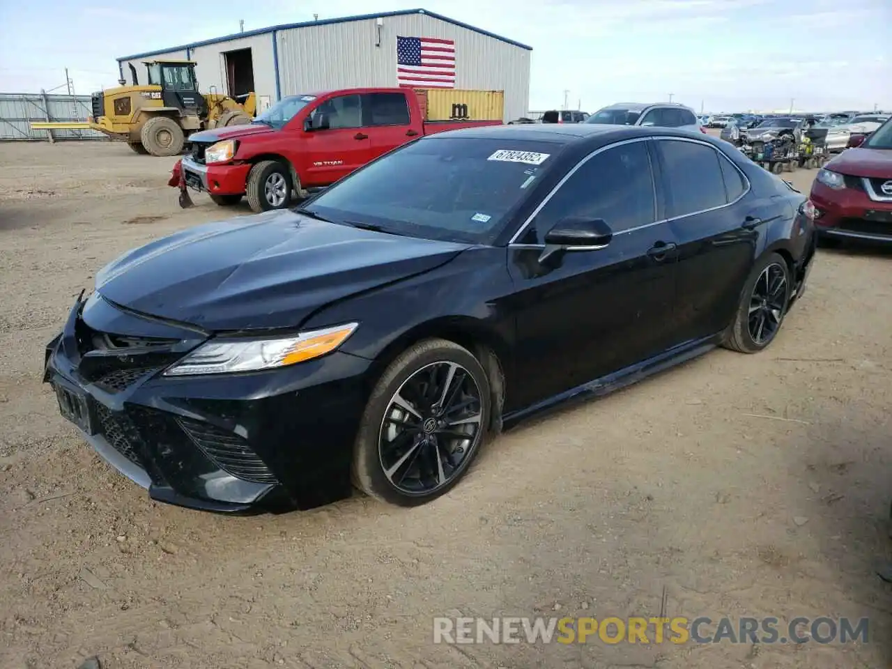 1 Photograph of a damaged car 4T1K61AK7LU371159 TOYOTA CAMRY 2020