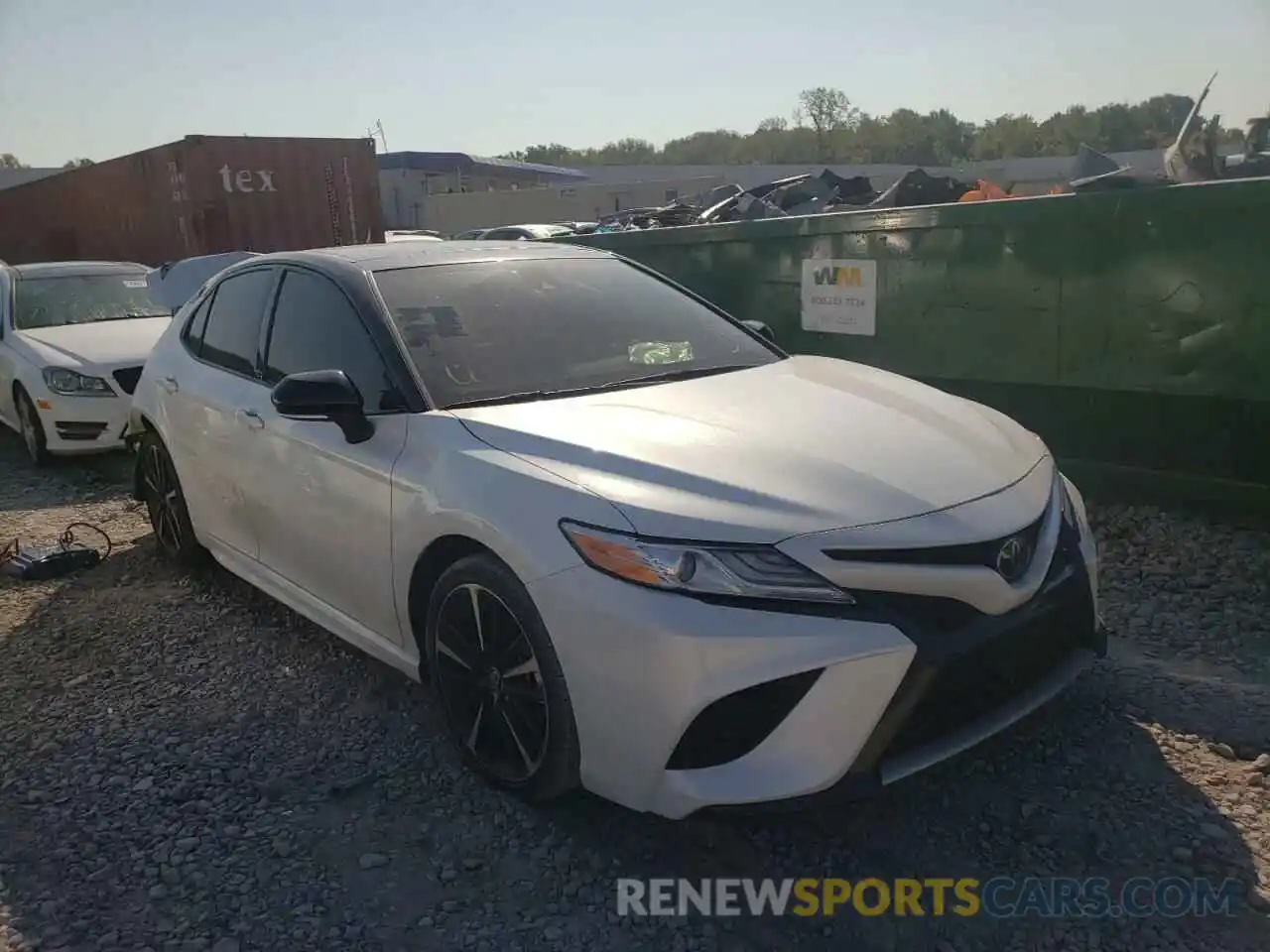 1 Photograph of a damaged car 4T1K61AK7LU373851 TOYOTA CAMRY 2020