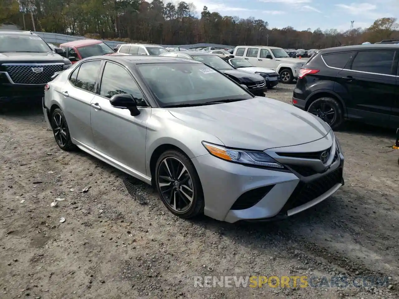 1 Photograph of a damaged car 4T1K61AK7LU399298 TOYOTA CAMRY 2020