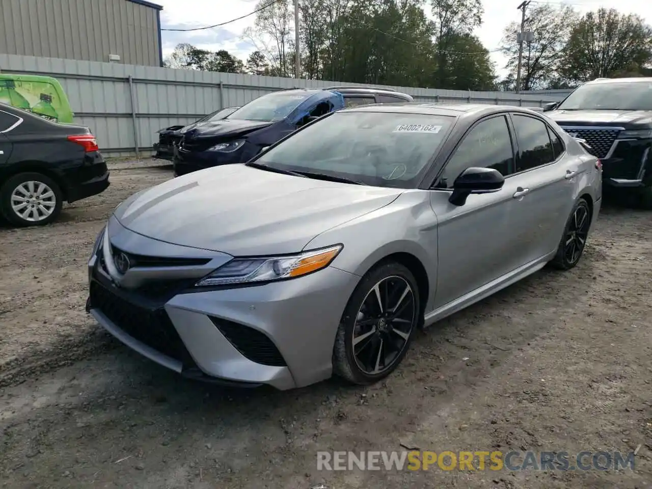 2 Photograph of a damaged car 4T1K61AK7LU399298 TOYOTA CAMRY 2020