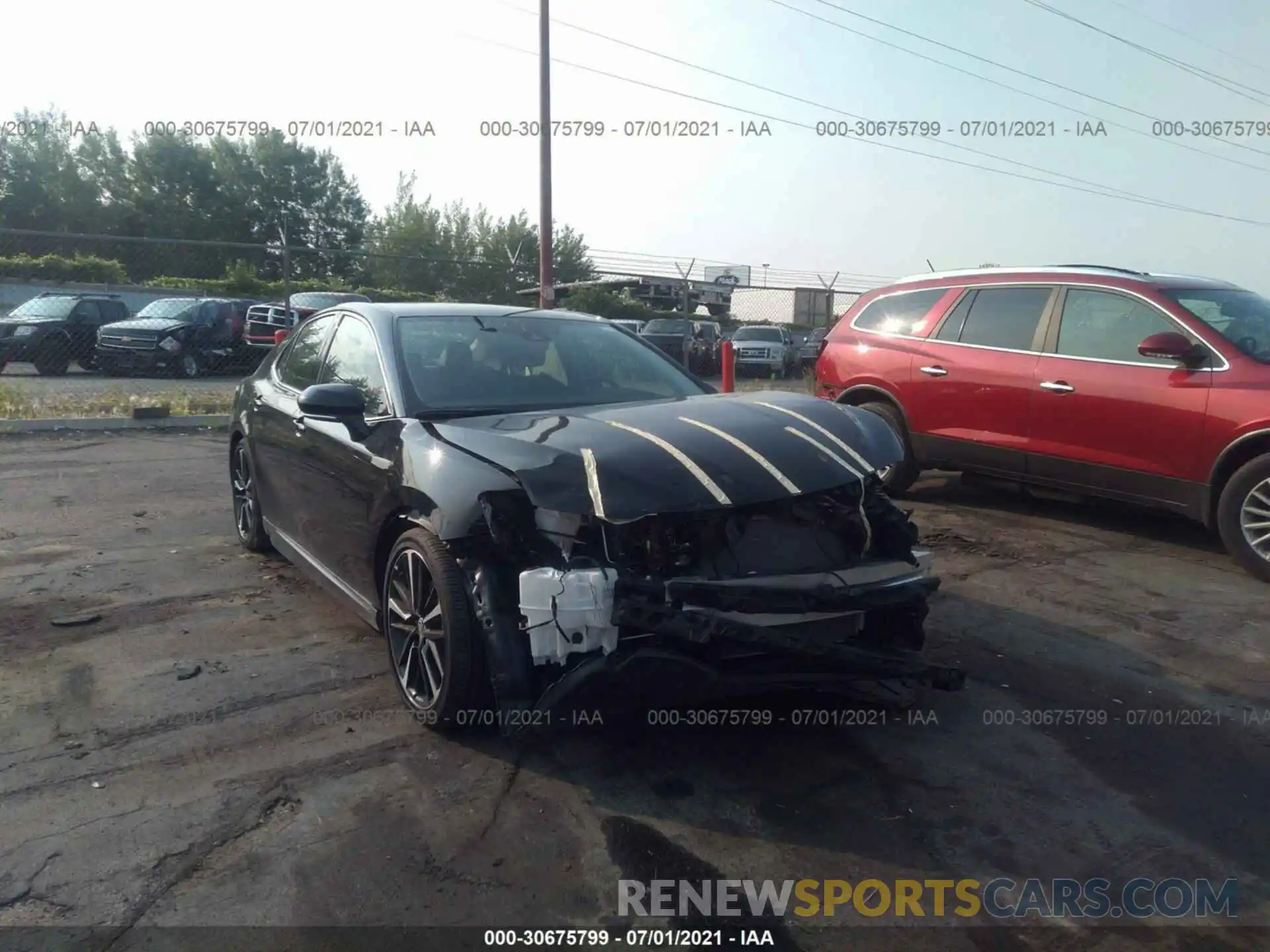 6 Photograph of a damaged car 4T1K61AK7LU502977 TOYOTA CAMRY 2020