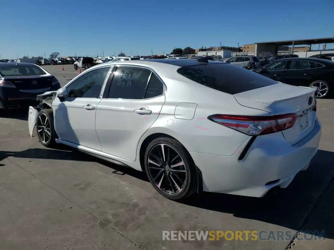 2 Photograph of a damaged car 4T1K61AK7LU504647 TOYOTA CAMRY 2020