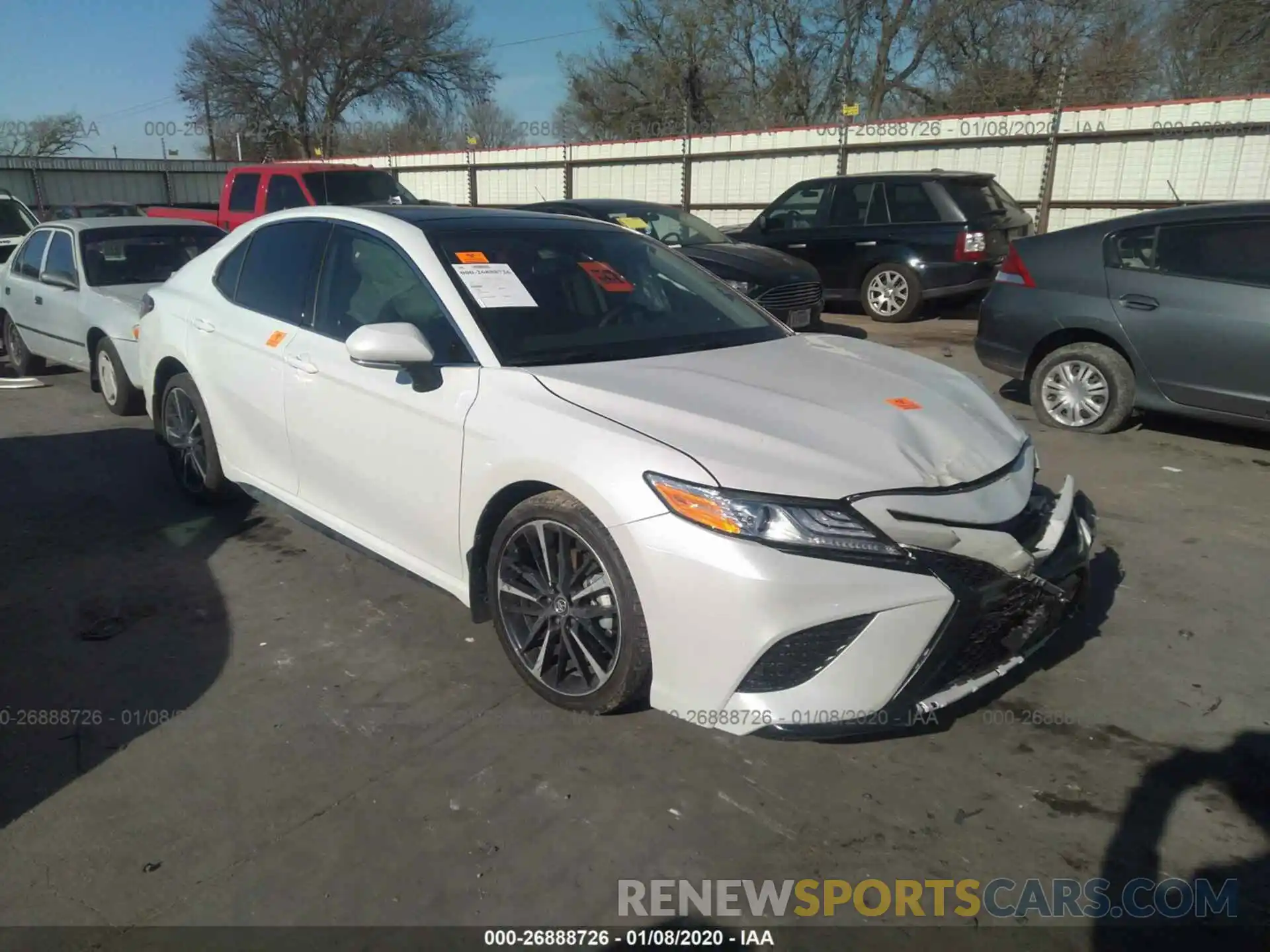 1 Photograph of a damaged car 4T1K61AK7LU861715 TOYOTA CAMRY 2020