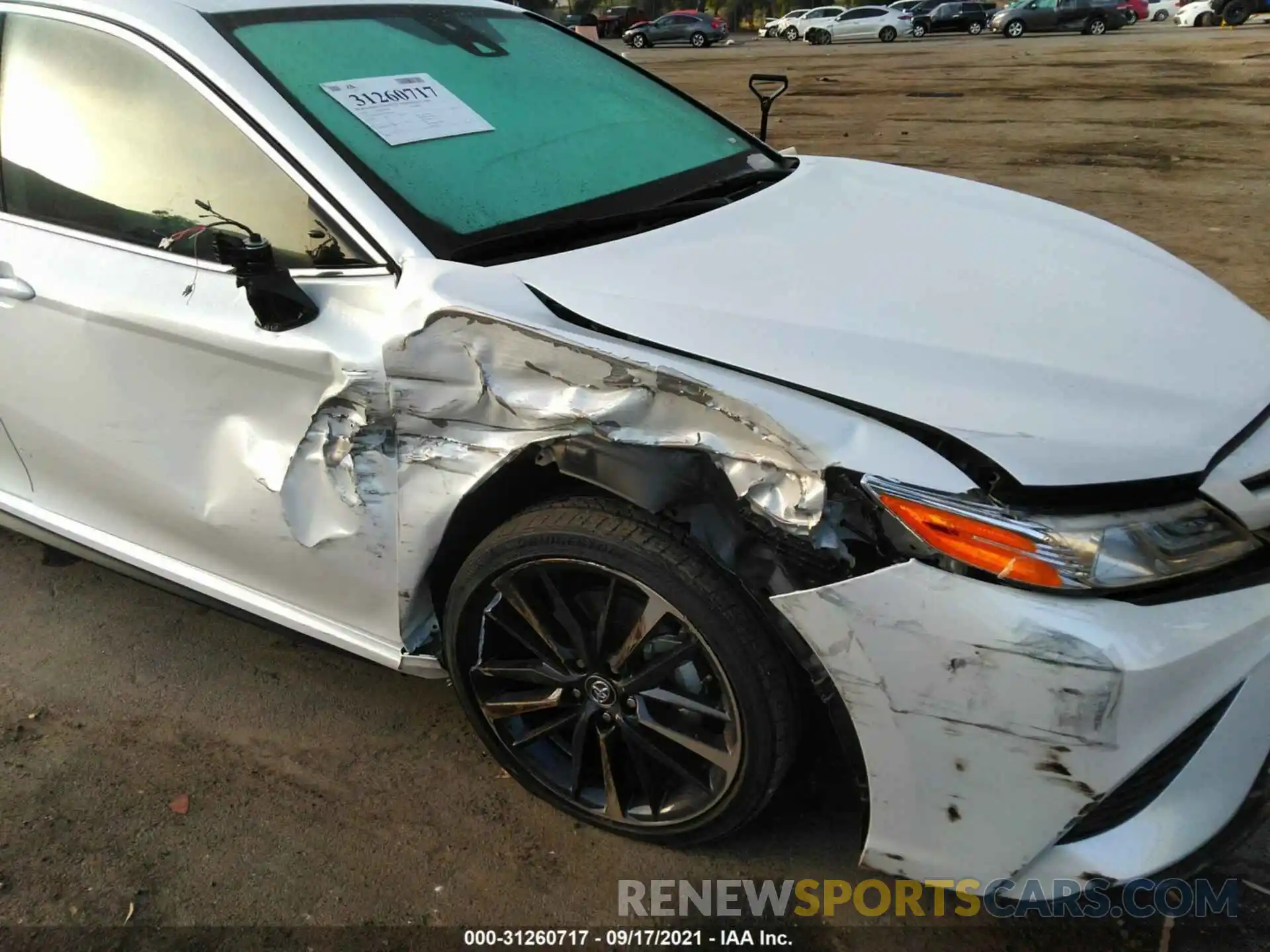 6 Photograph of a damaged car 4T1K61AK7LU880703 TOYOTA CAMRY 2020