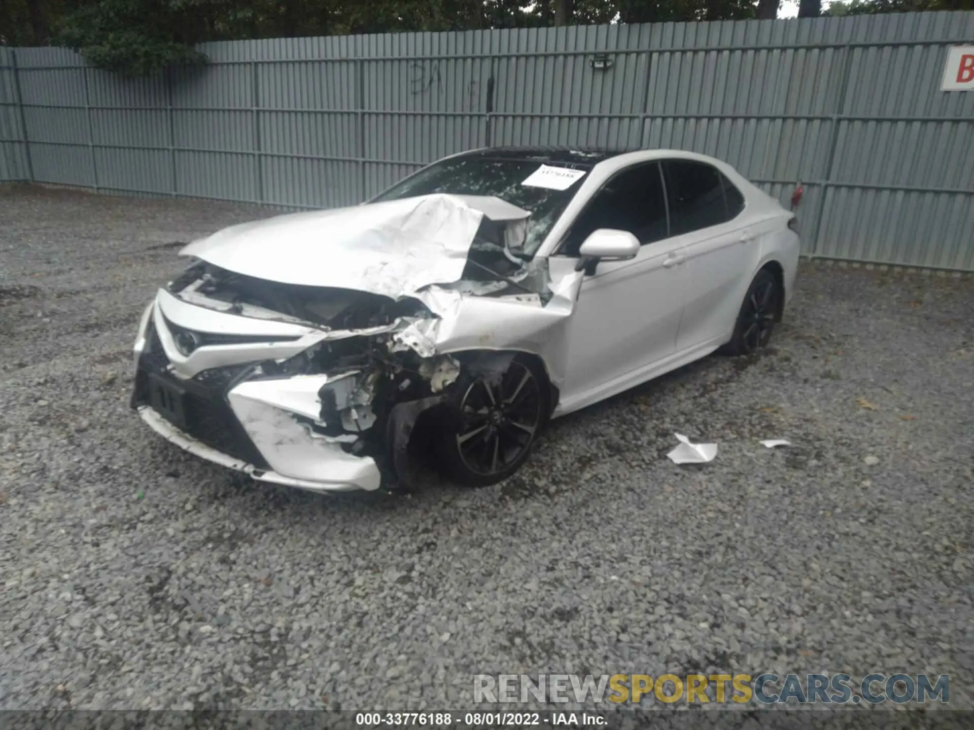 2 Photograph of a damaged car 4T1K61AK7LU905275 TOYOTA CAMRY 2020