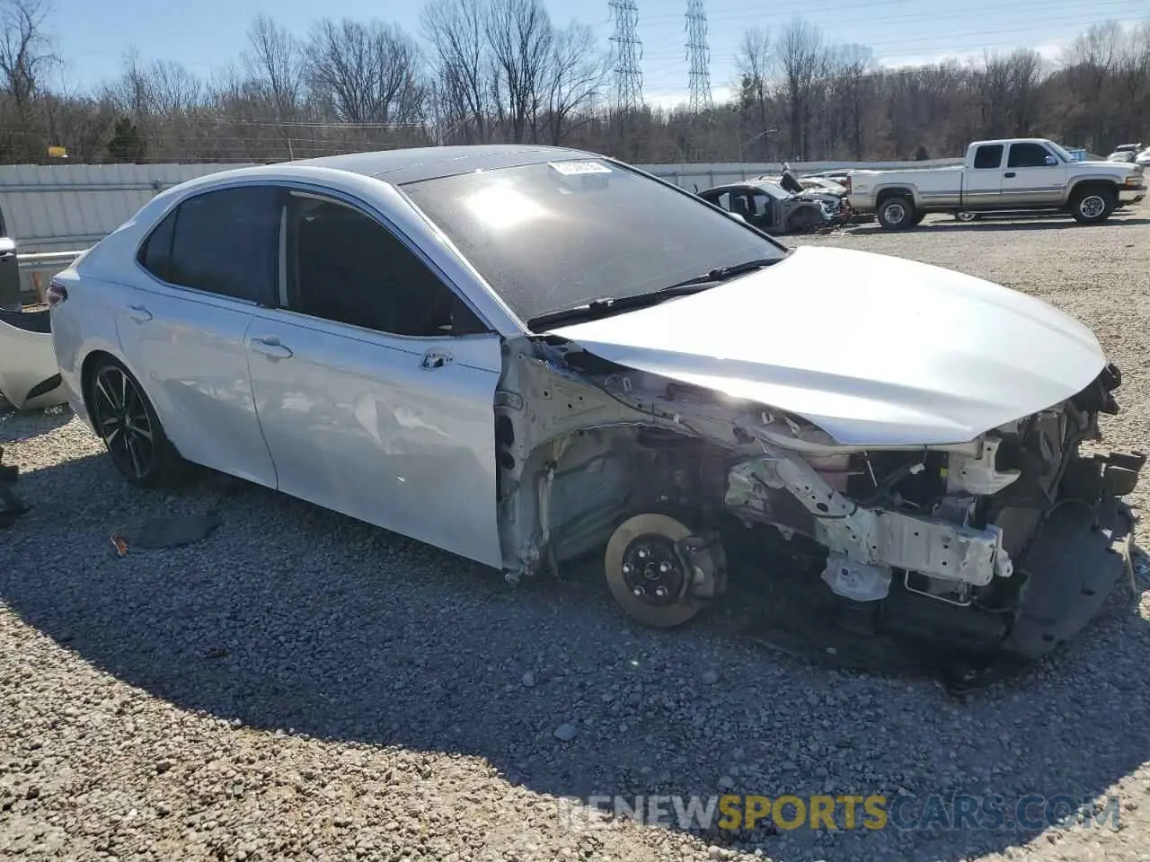4 Photograph of a damaged car 4T1K61AK7LU948434 TOYOTA CAMRY 2020